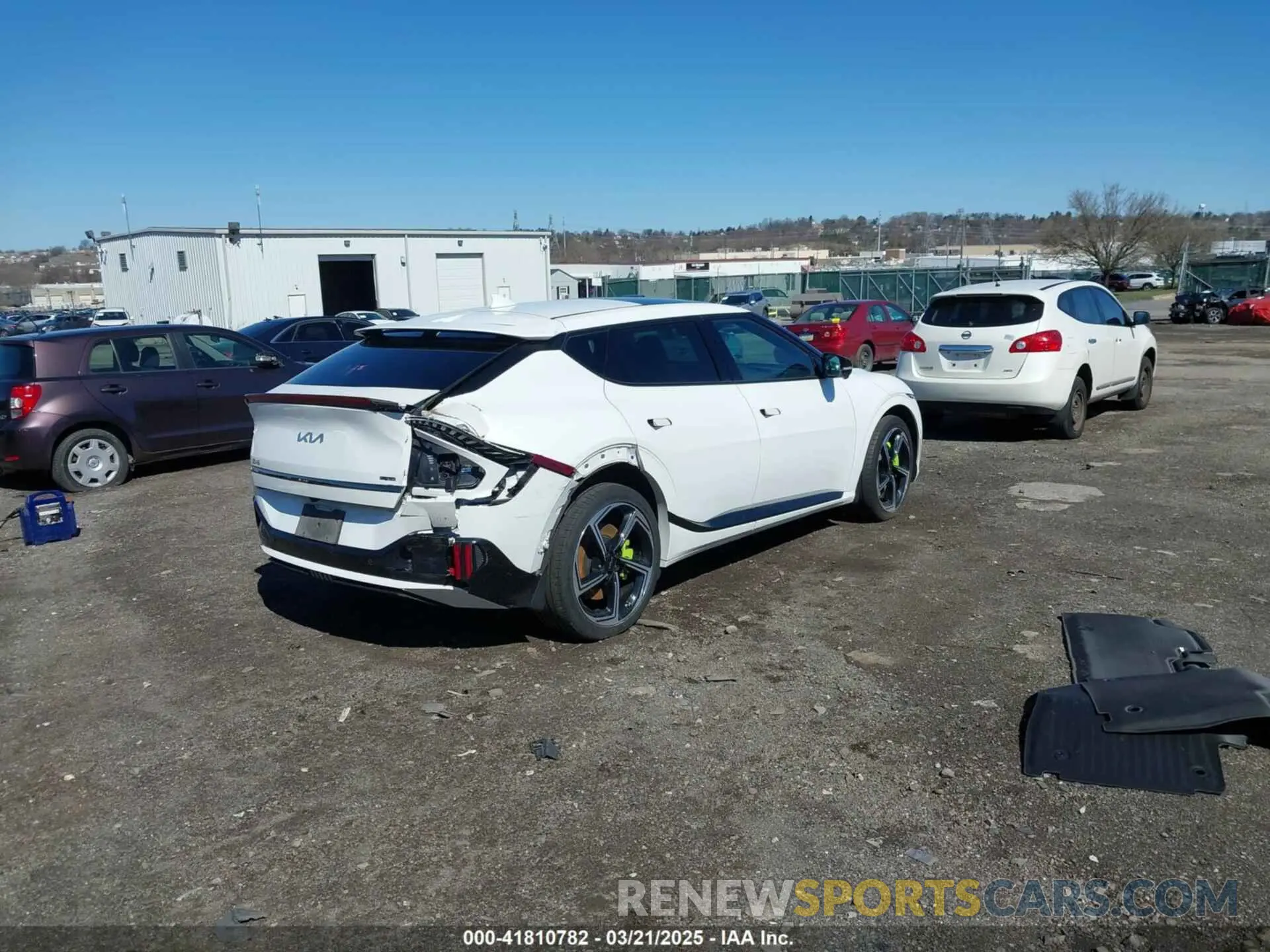 4 Фотография поврежденного автомобиля KNDC5DLEXP5092471 KIA EV6 2023