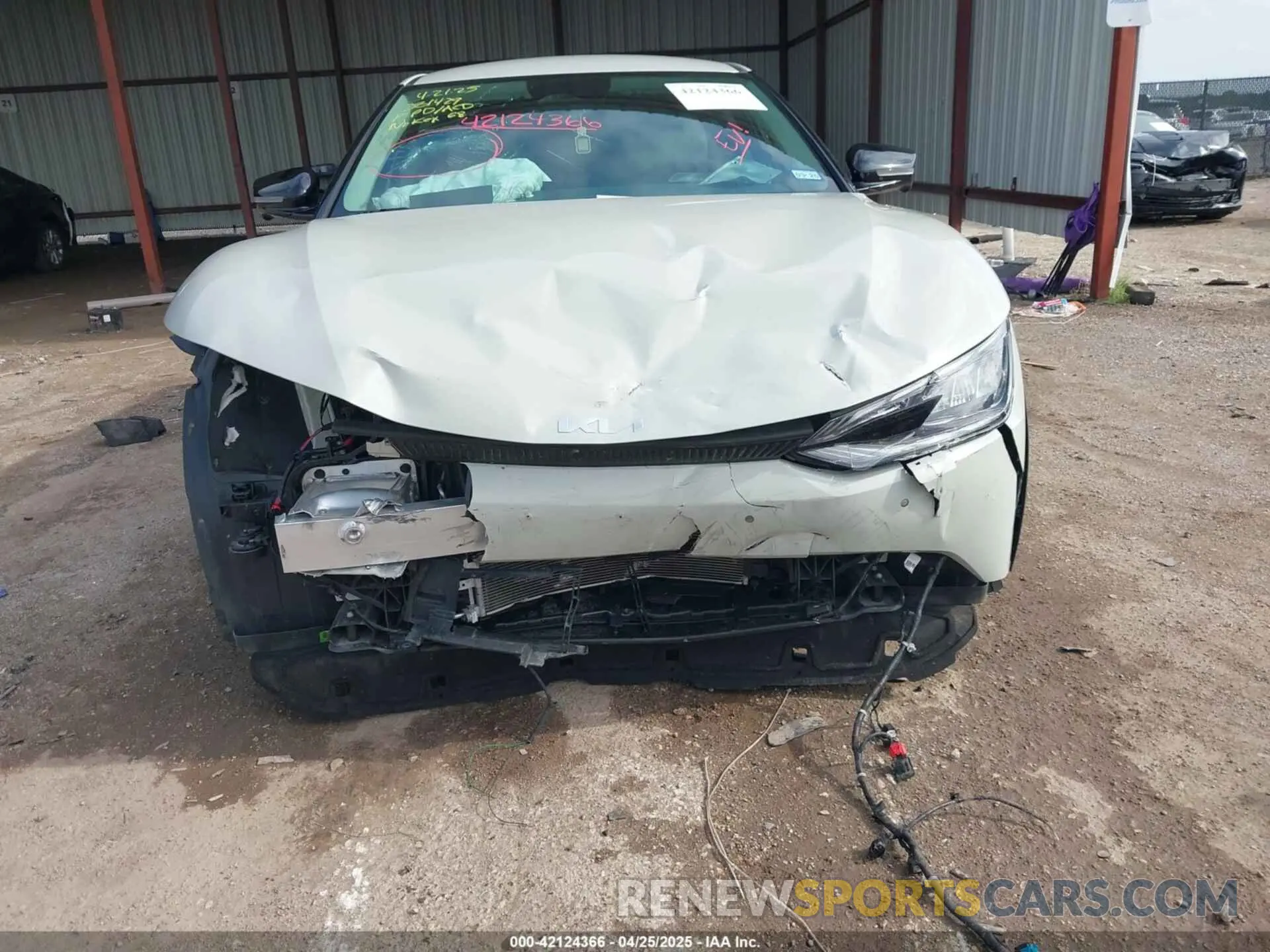 13 Photograph of a damaged car KNDC34LA2R5176886 KIA EV6 2024