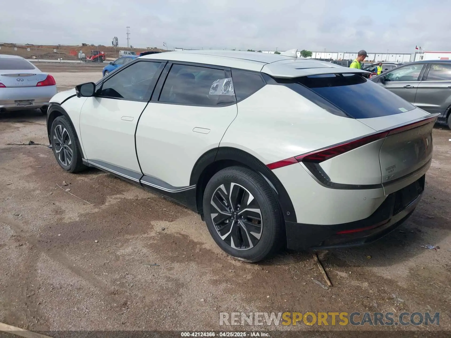 3 Photograph of a damaged car KNDC34LA2R5176886 KIA EV6 2024