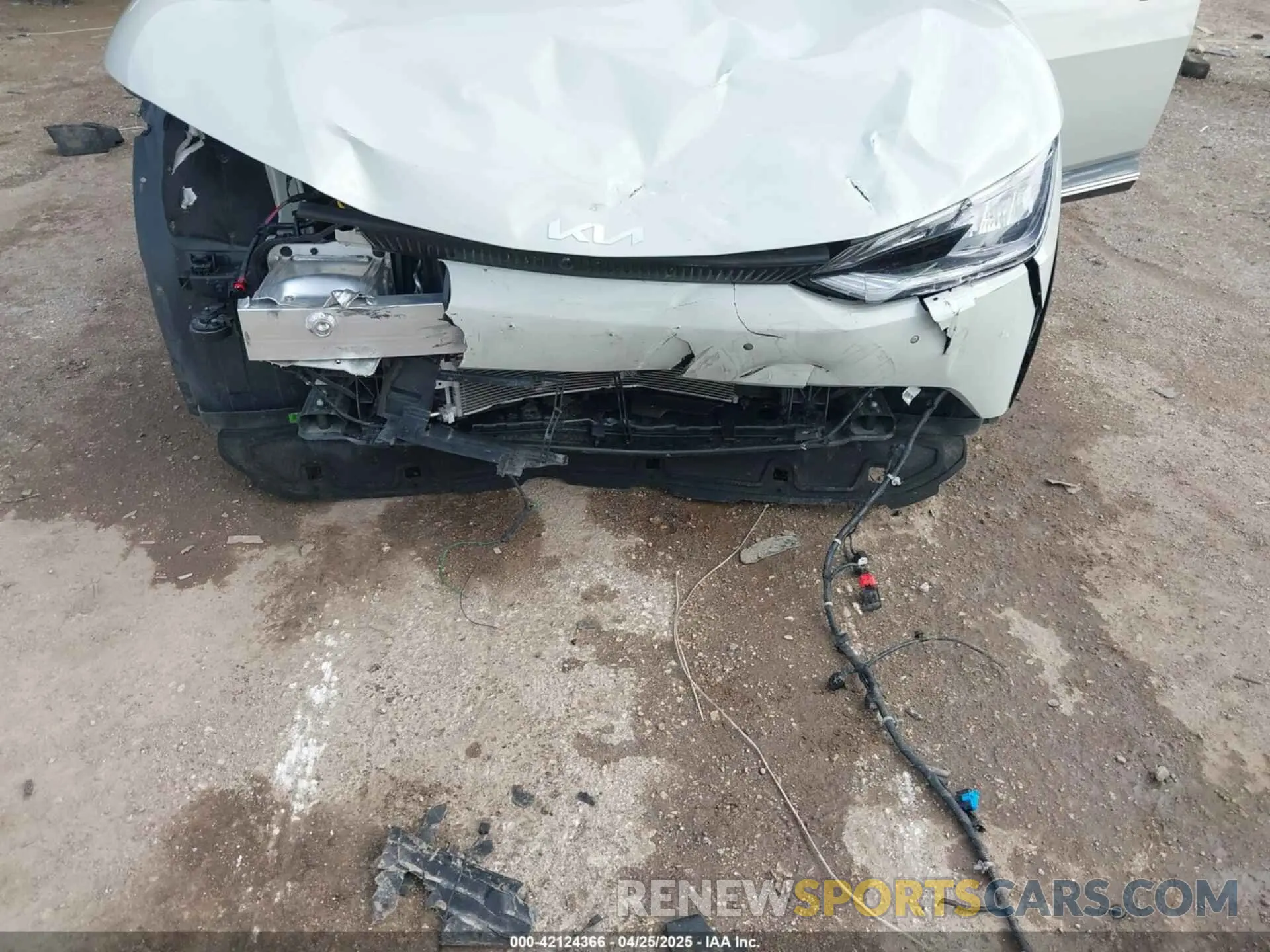 6 Photograph of a damaged car KNDC34LA2R5176886 KIA EV6 2024