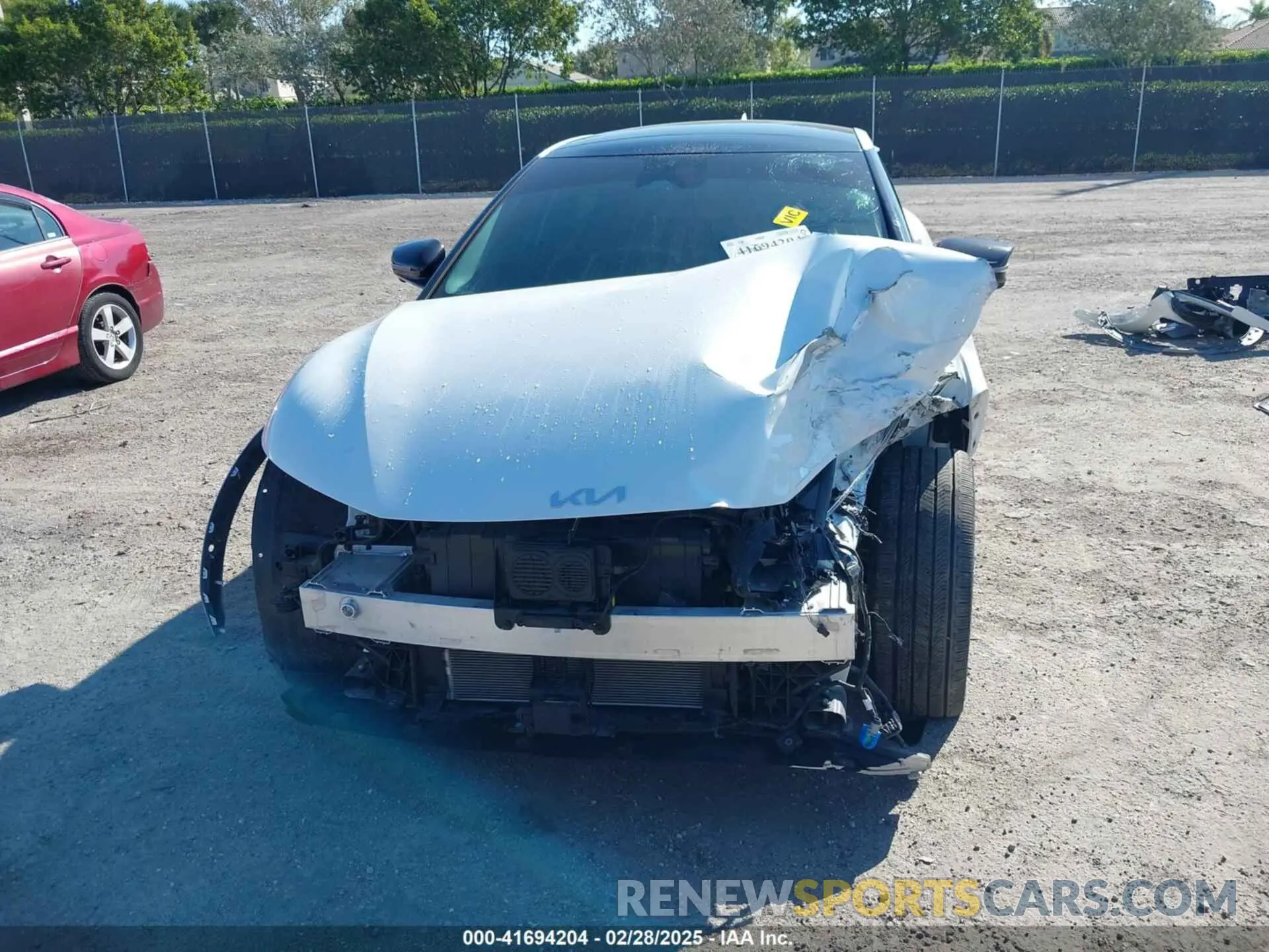 13 Photograph of a damaged car KNDC4DLC9R5210658 KIA EV6 2024