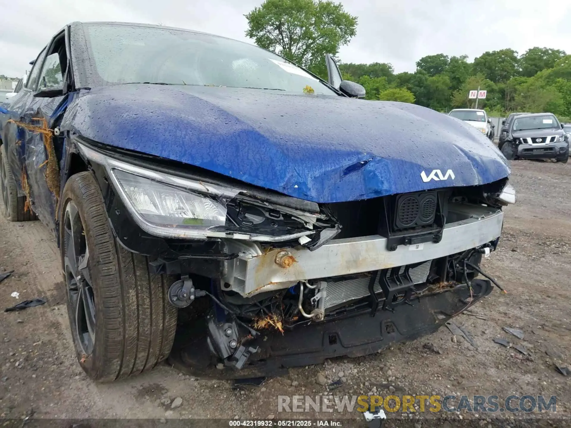 6 Photograph of a damaged car KNDC4DLC9R5222163 KIA EV6 2024