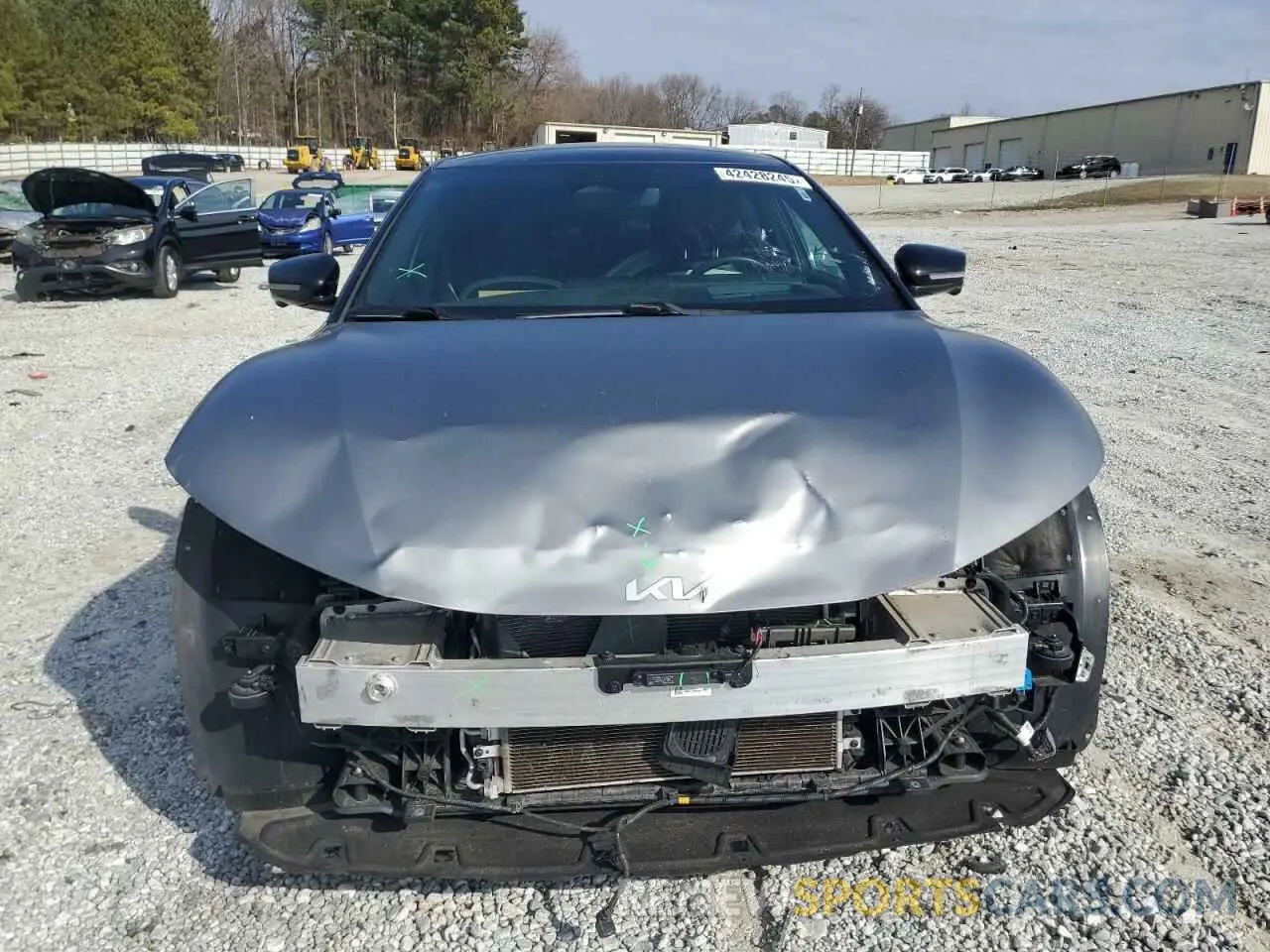 5 Photograph of a damaged car KNDC44LA1N5056214 KIA EV6 GT LIN 2022