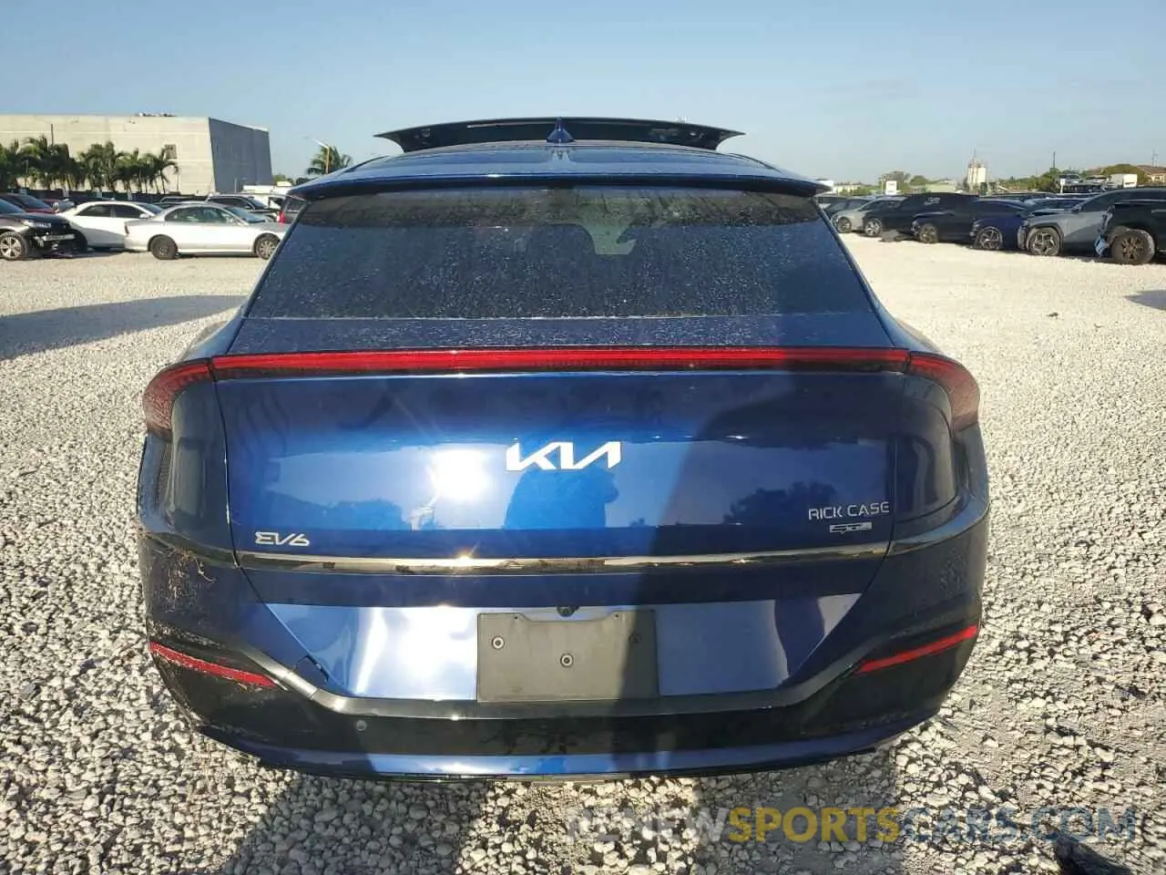 6 Фотография поврежденного автомобиля KNDC44LAXN5037208 KIA EV6 GT LIN 2022
