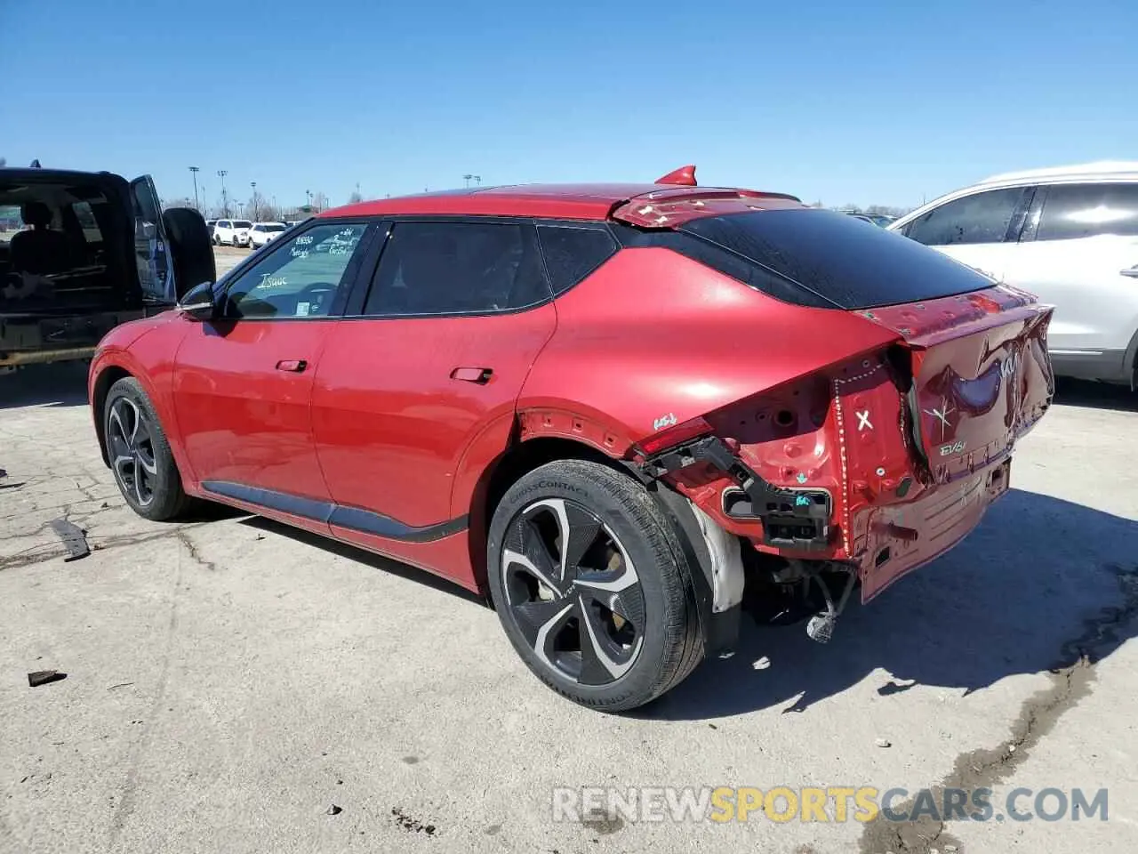 2 Photograph of a damaged car KNDC4DLC1N5049796 KIA EV6 GT LIN 2022