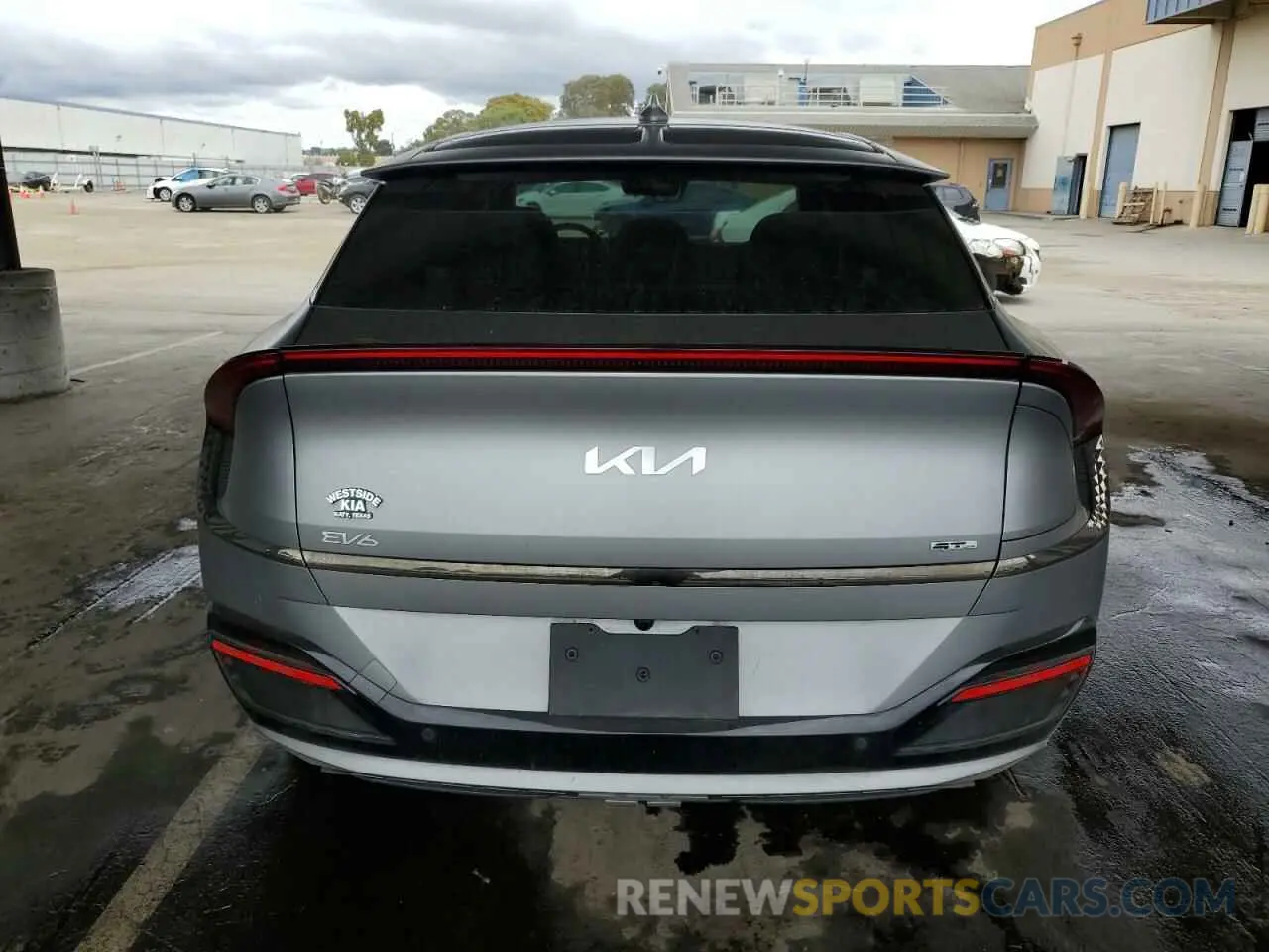 6 Photograph of a damaged car KNDC44LAXP5117577 KIA EV6 GT LIN 2023