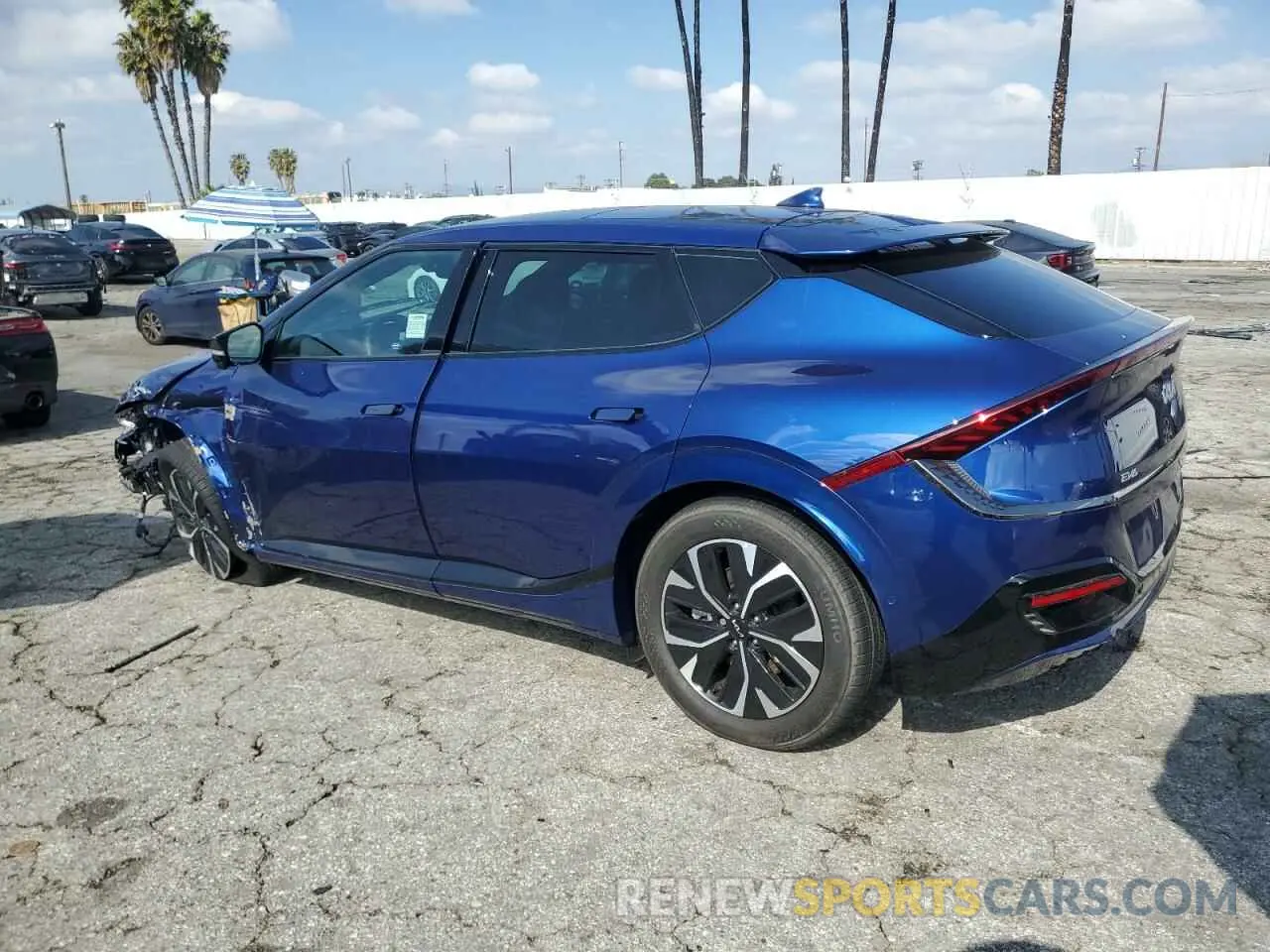 2 Photograph of a damaged car KNDC44LAXR5220999 KIA EV6 GT LIN 2024