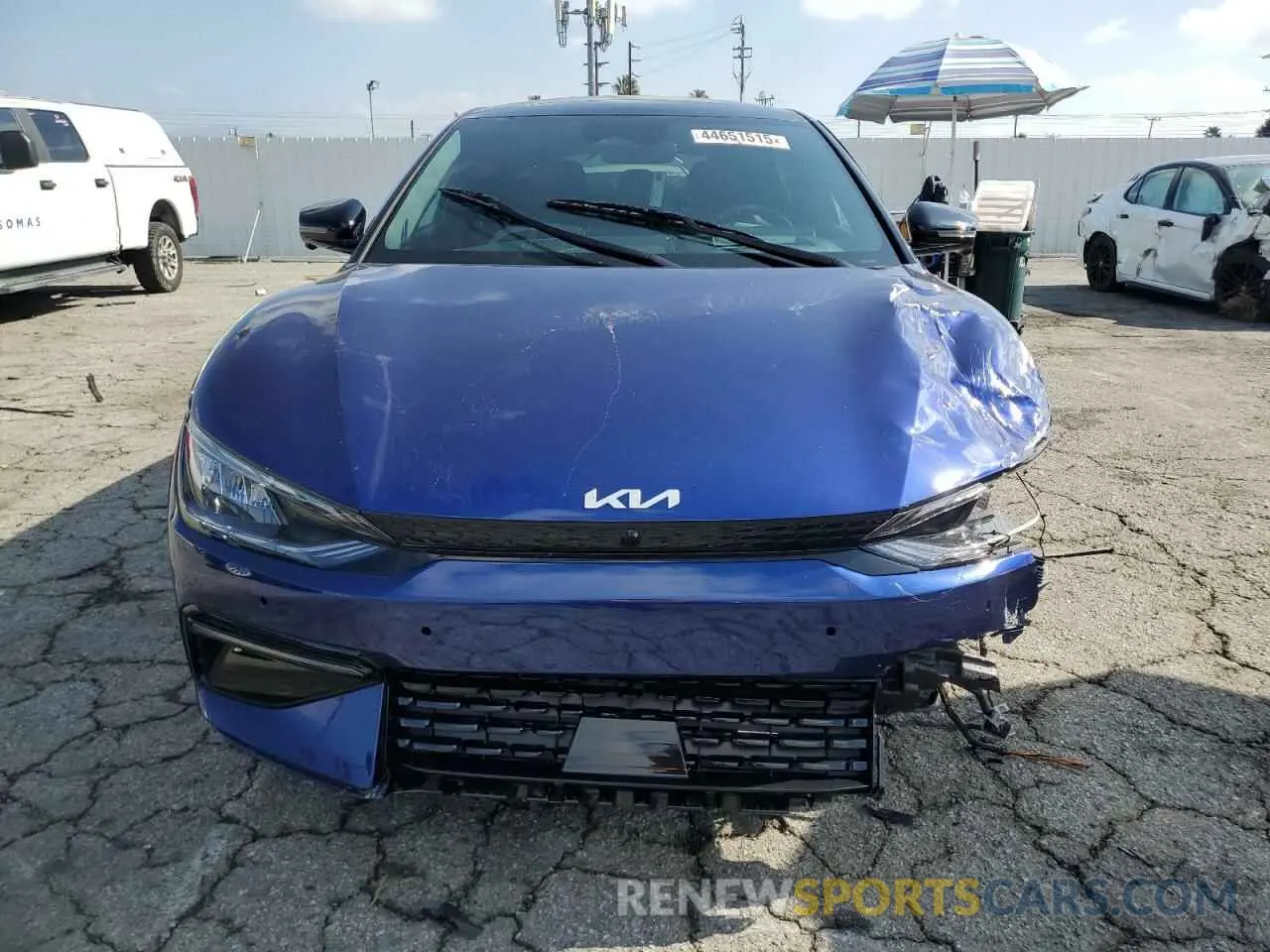 5 Photograph of a damaged car KNDC44LAXR5220999 KIA EV6 GT LIN 2024
