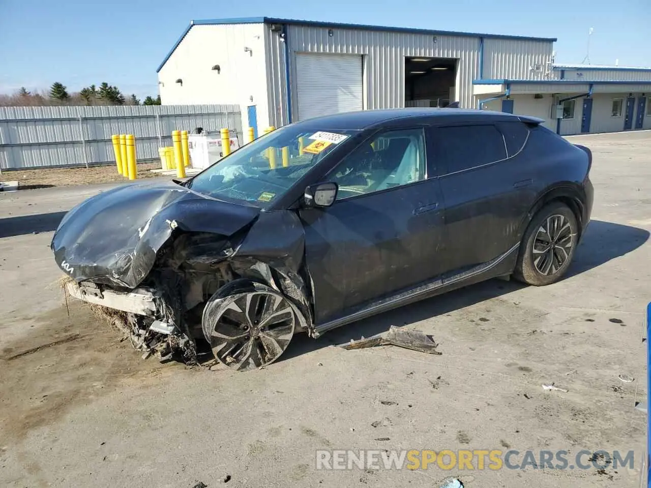1 Фотография поврежденного автомобиля KNDC3DLC0N5031485 KIA EV6 LIGHT 2022