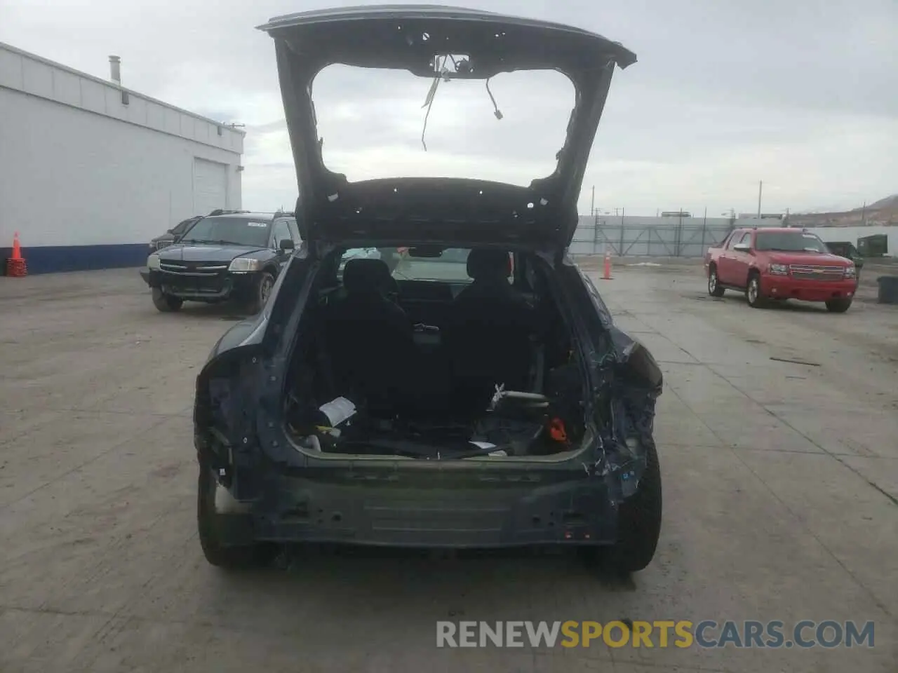 6 Фотография поврежденного автомобиля KNDC3DLC0N5045953 KIA EV6 LIGHT 2022