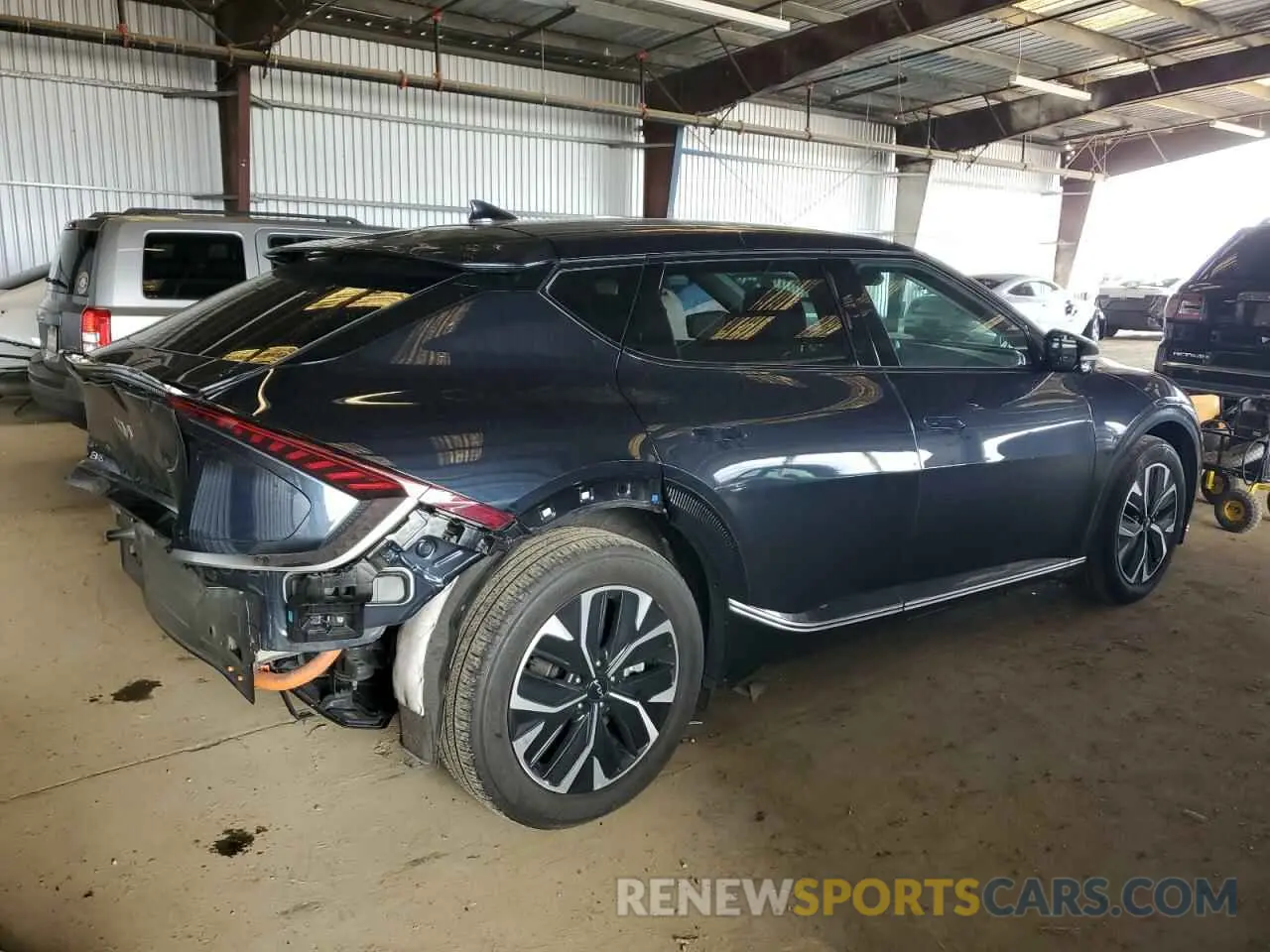 3 Photograph of a damaged car KNDC3DLC7N5087617 KIA EV6 LIGHT 2022