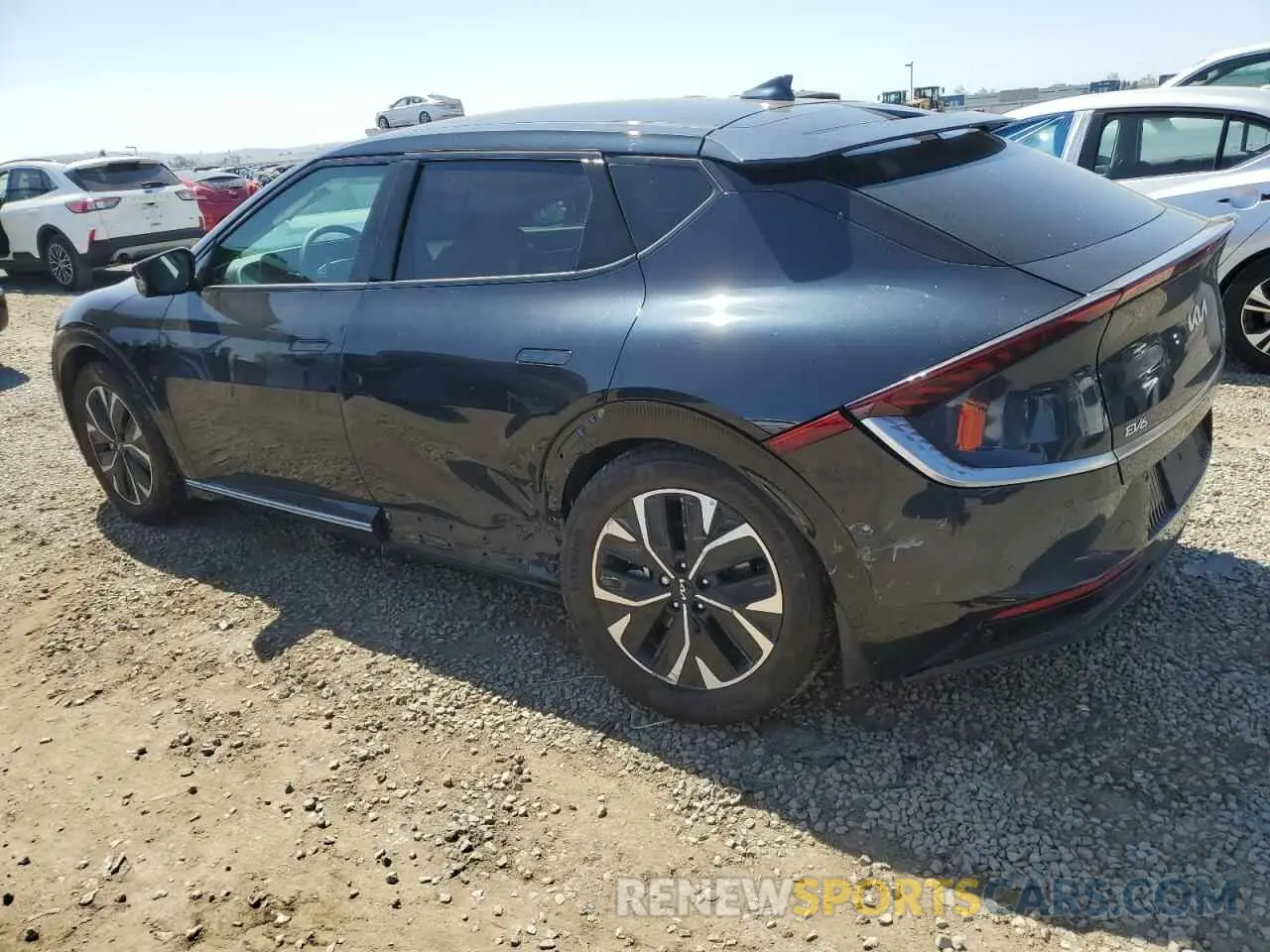 2 Photograph of a damaged car KNDC34LA0P5150347 KIA EV6 LIGHT 2023