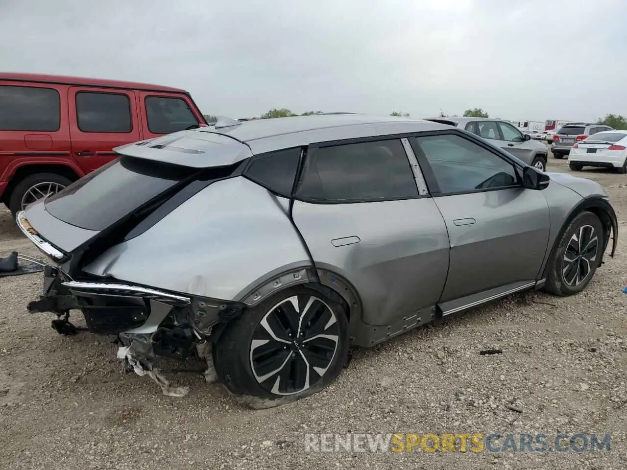 3 Photograph of a damaged car KNDC34LA3P5097319 KIA EV6 LIGHT 2023