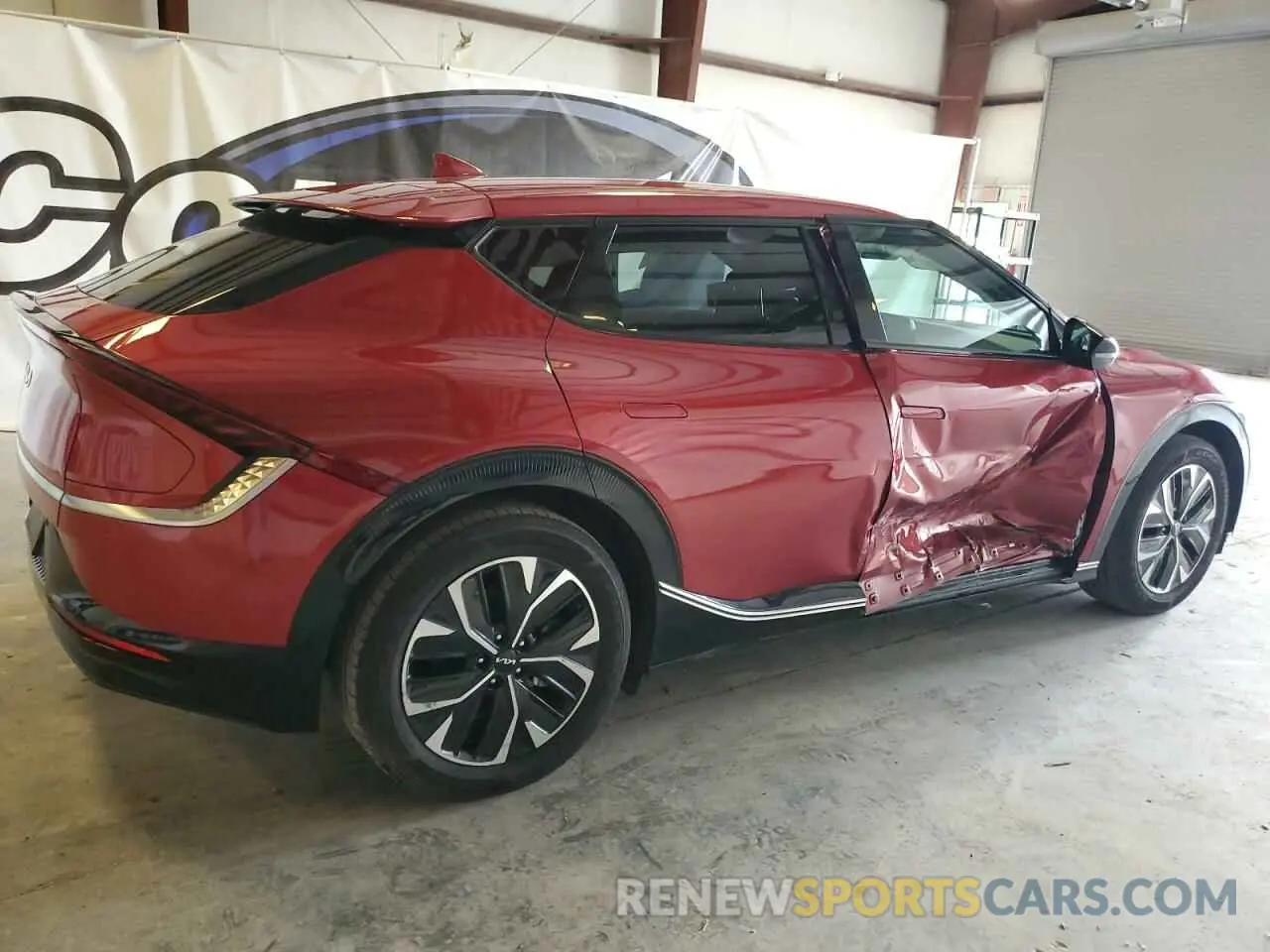 3 Photograph of a damaged car KNDC34LA4P5127492 KIA EV6 LIGHT 2023