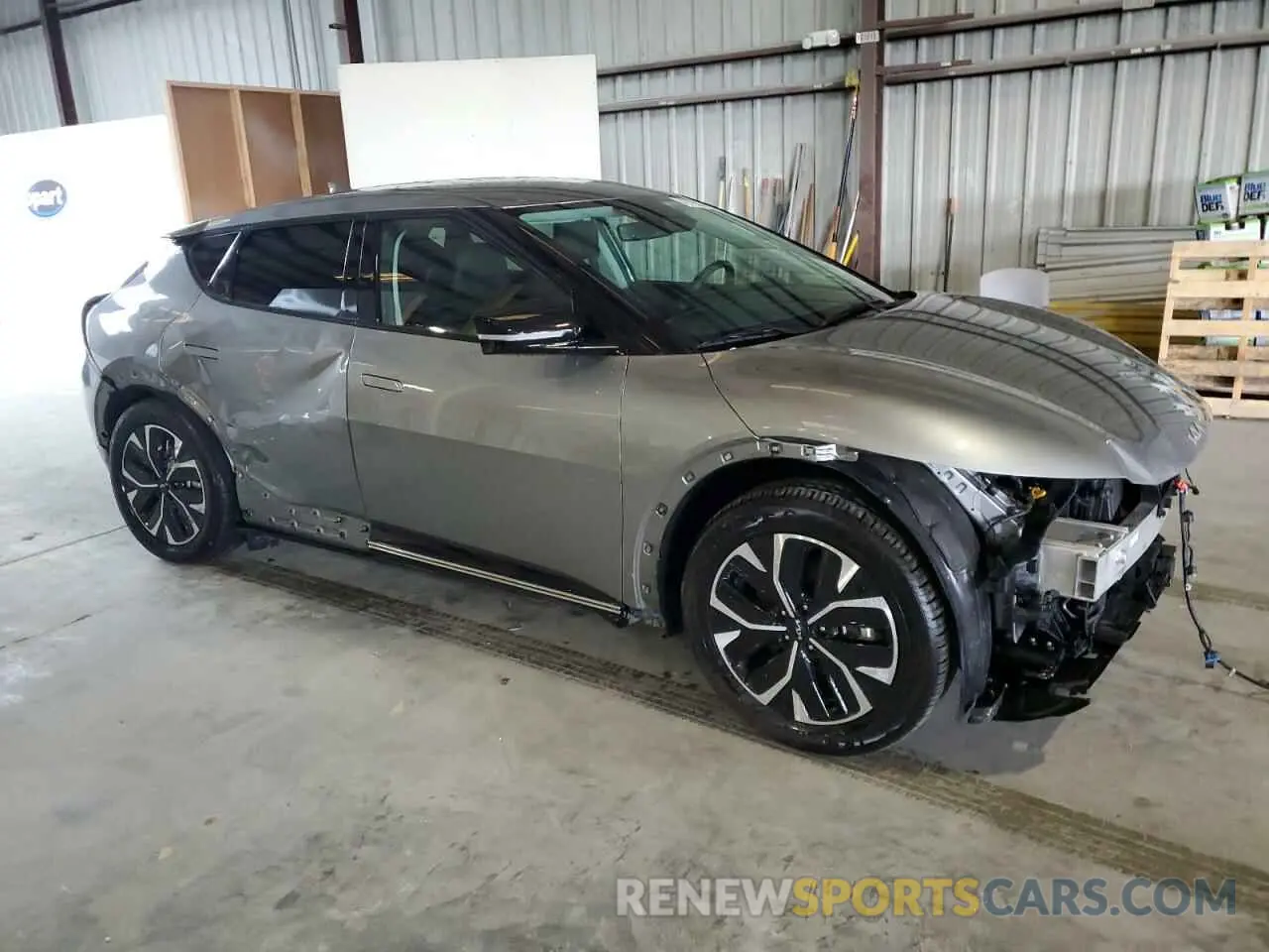 4 Photograph of a damaged car KNDC34LA4P5606334 KIA EV6 LIGHT 2023