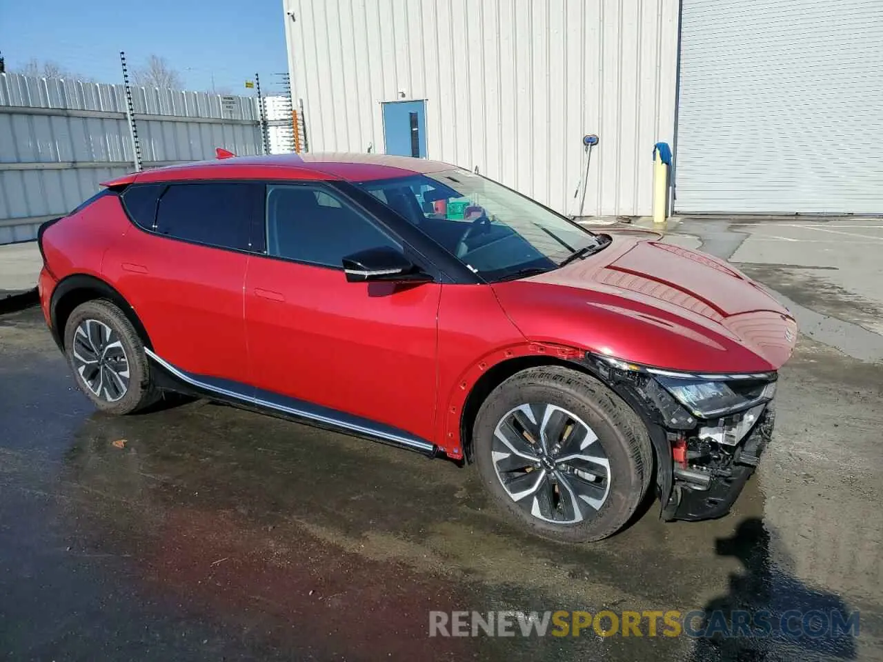 4 Фотография поврежденного автомобиля KNDC34LA0R5211666 KIA EV6 LIGHT 2024
