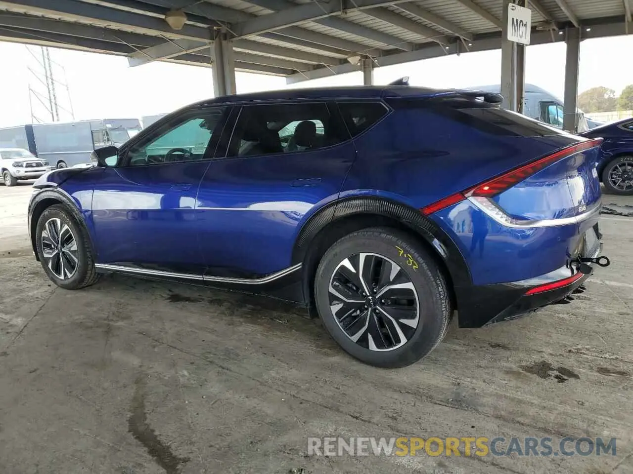 2 Photograph of a damaged car KNDC34LA0R5617723 KIA EV6 LIGHT 2024