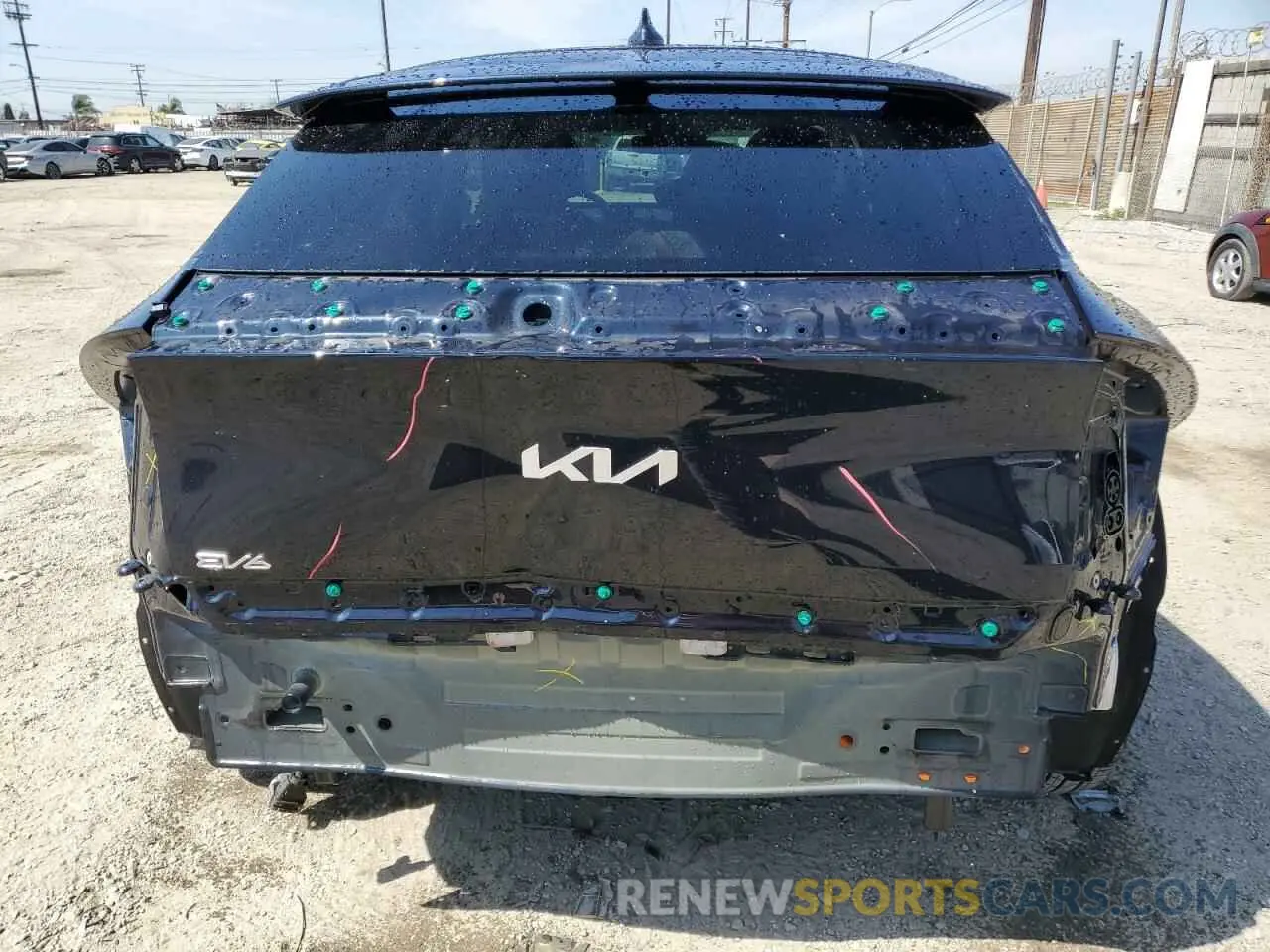 6 Фотография поврежденного автомобиля KNDC34LA4R5220371 KIA EV6 LIGHT 2024