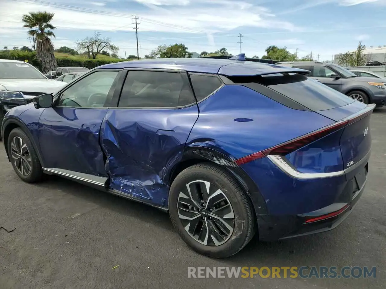 2 Photograph of a damaged car KNDC34LA5R5169544 KIA EV6 LIGHT 2024