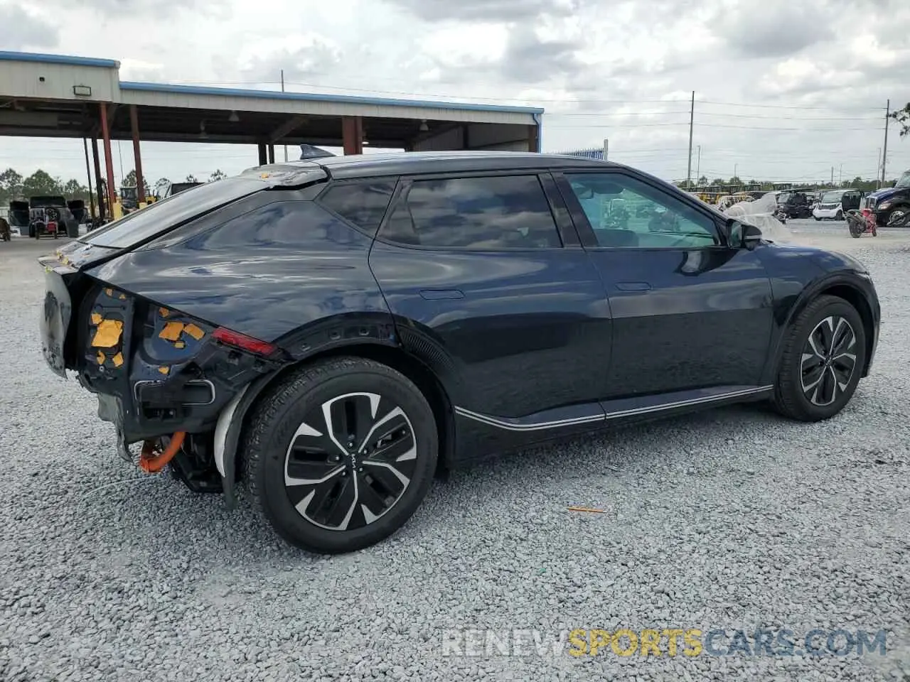 3 Photograph of a damaged car KNDC34LAXR5166820 KIA EV6 LIGHT 2024