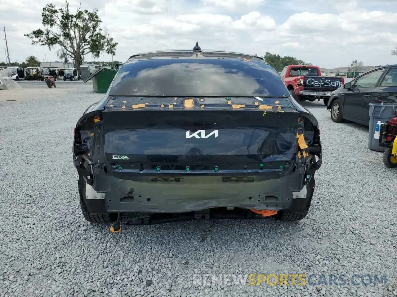 6 Photograph of a damaged car KNDC34LAXR5166820 KIA EV6 LIGHT 2024