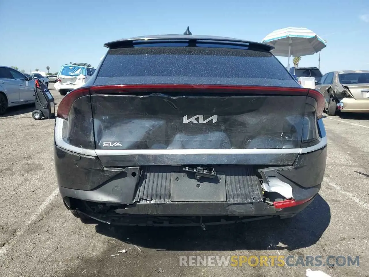 6 Photograph of a damaged car KNDC34LAXR5622511 KIA EV6 LIGHT 2024