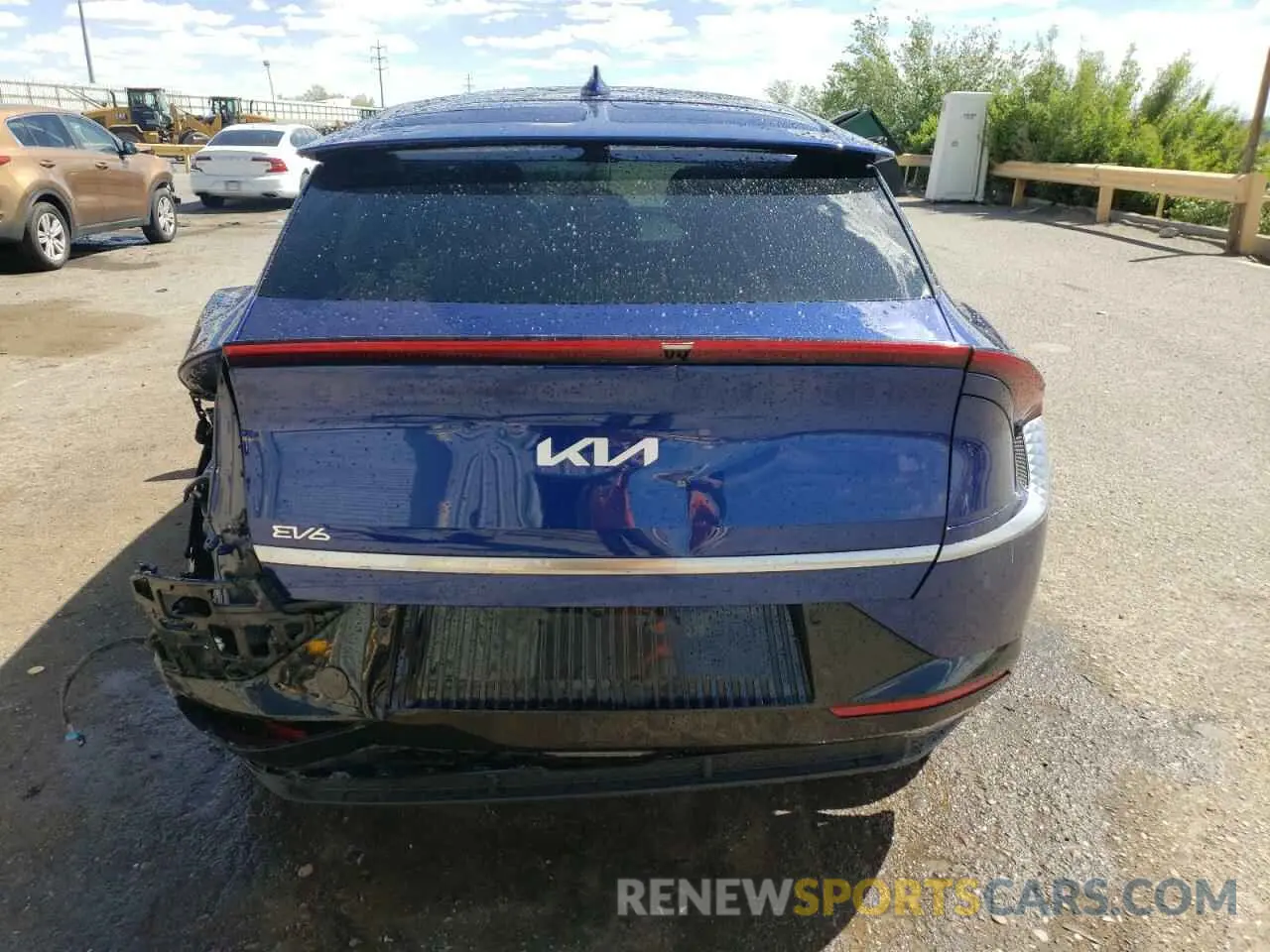 6 Photograph of a damaged car KNDC3DLCXR5159657 KIA EV6 LIGHT 2024