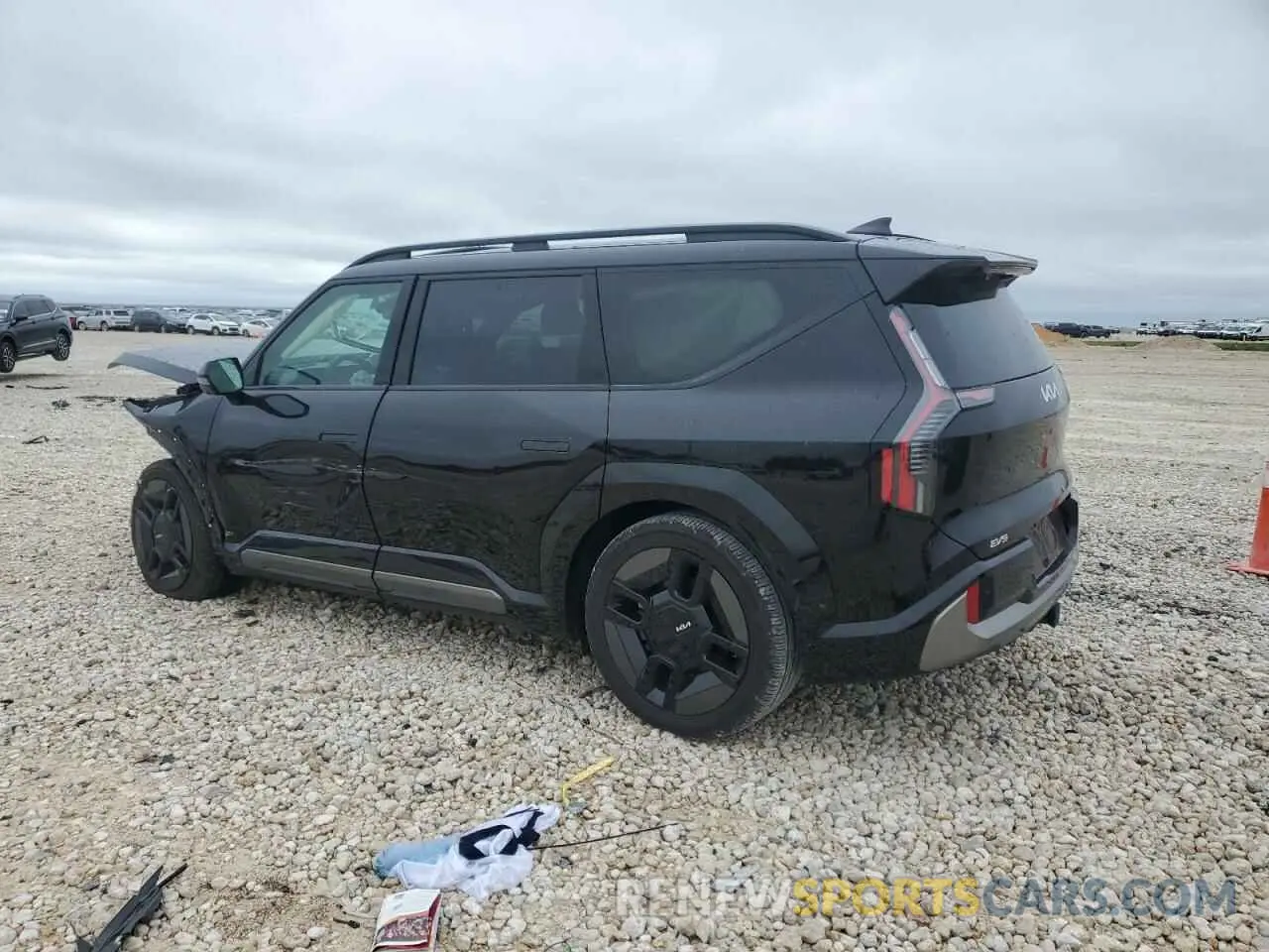 2 Фотография поврежденного автомобиля KNDAEFS52R6040494 KIA EV9 GT LIN 2024