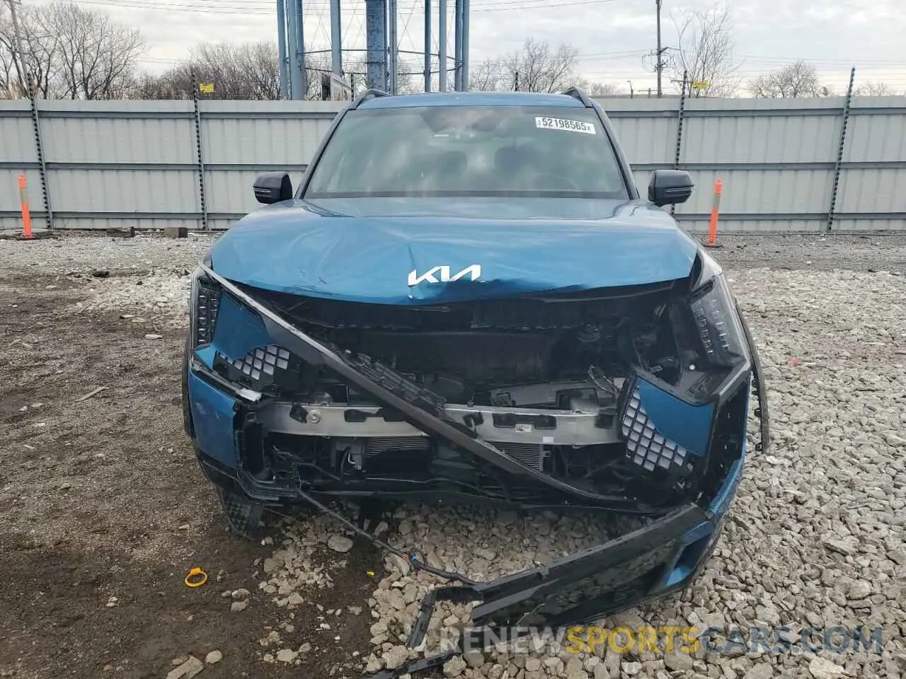 5 Photograph of a damaged car KNDAEFS53R6030573 KIA EV9 GT LIN 2024