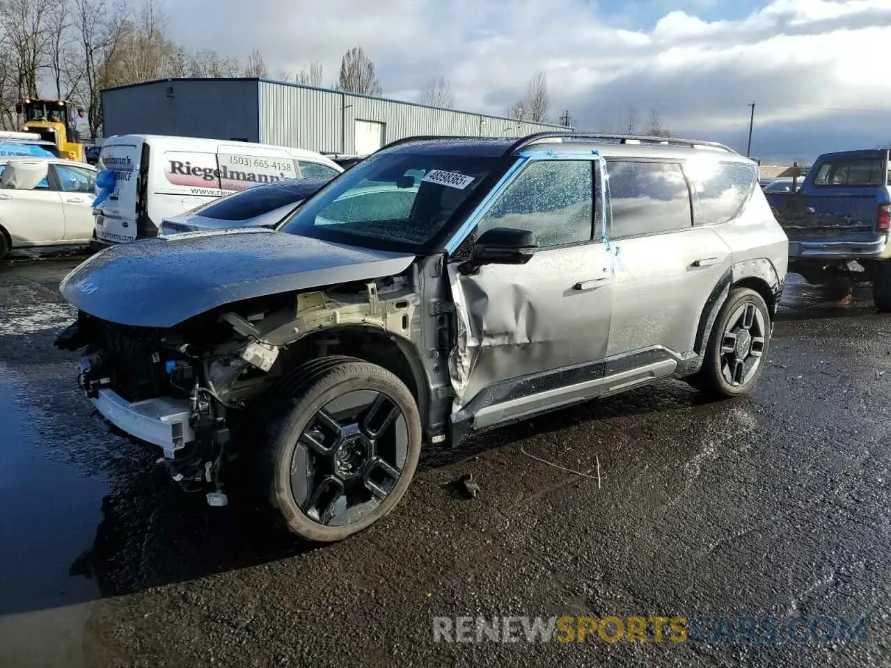 1 Фотография поврежденного автомобиля KNDAEFS54R6019212 KIA EV9 GT LIN 2024
