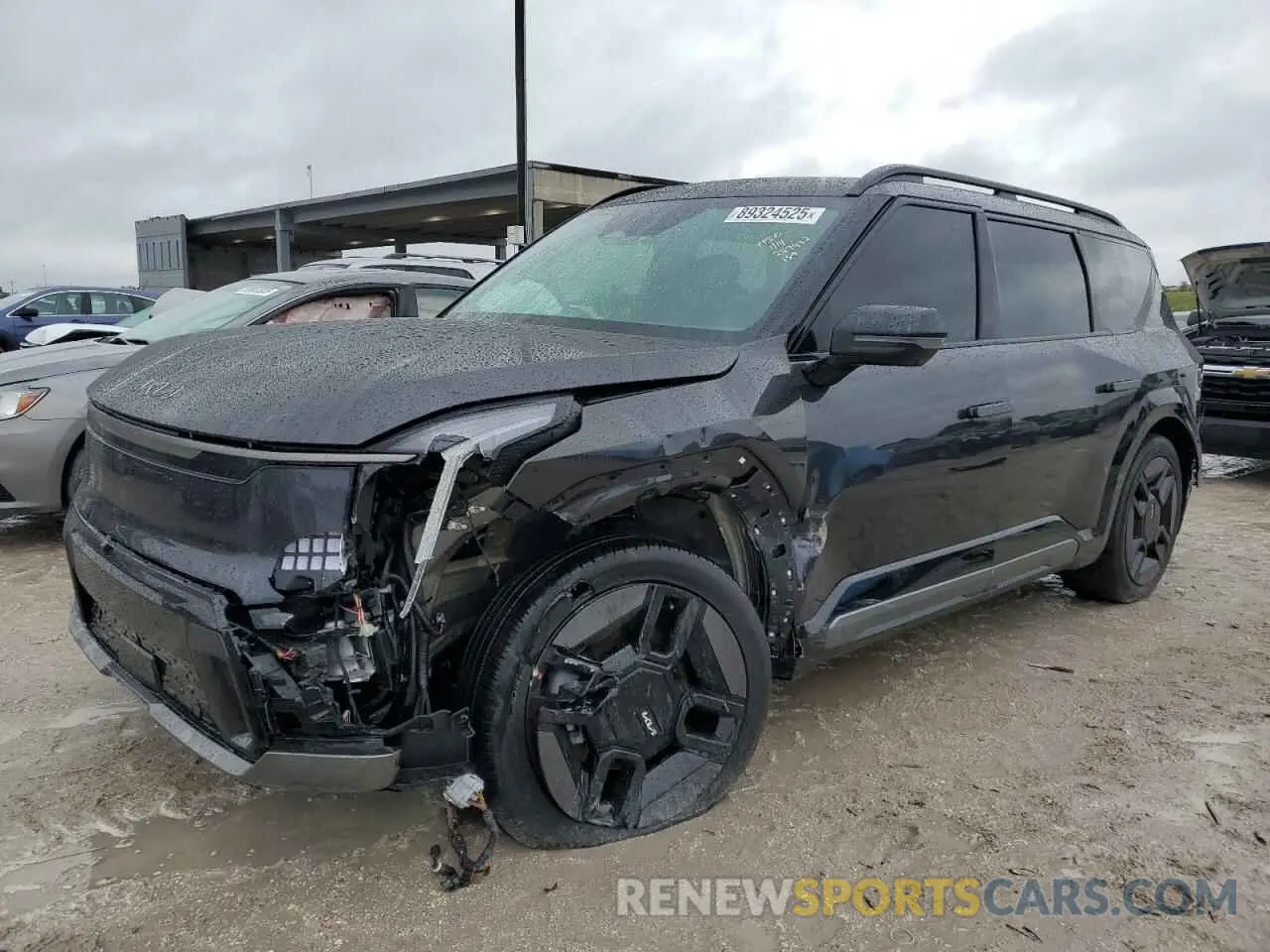 1 Фотография поврежденного автомобиля KNDAEFS58S6055667 KIA EV9 GT LIN 2025