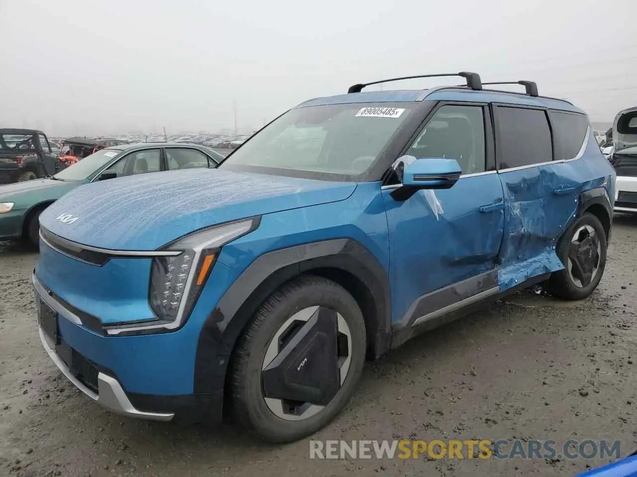 1 Photograph of a damaged car KNDADFS55R6044865 KIA EV9 LAND 2024