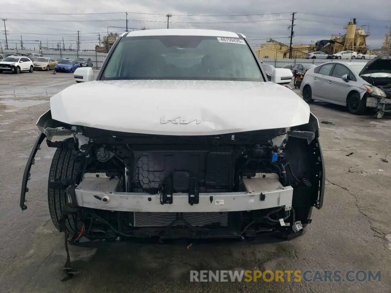 5 Photograph of a damaged car KNDAB5S10R6050747 KIA EV9 LIGHT 2024