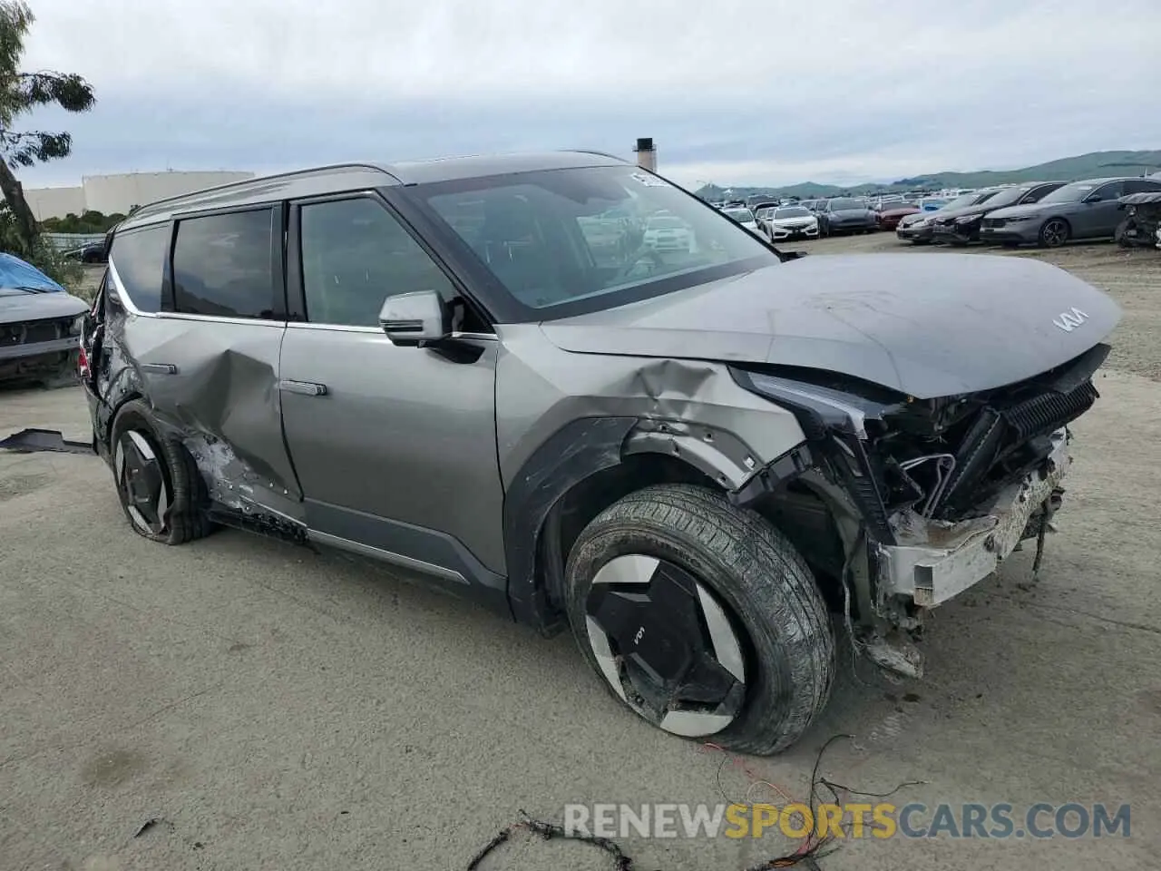 4 Фотография поврежденного автомобиля KNDAFFS5XR6038649 KIA EV9 WIND 2024
