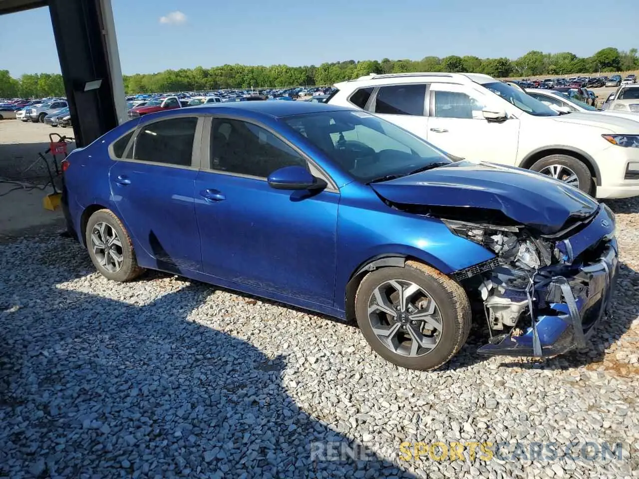 4 Photograph of a damaged car 3KPF24AD0KE016643 KIA FORTE 2019