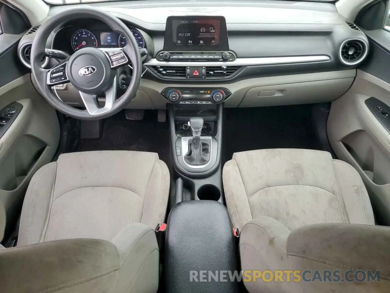 8 Photograph of a damaged car 3KPF24AD0KE044717 KIA FORTE 2019