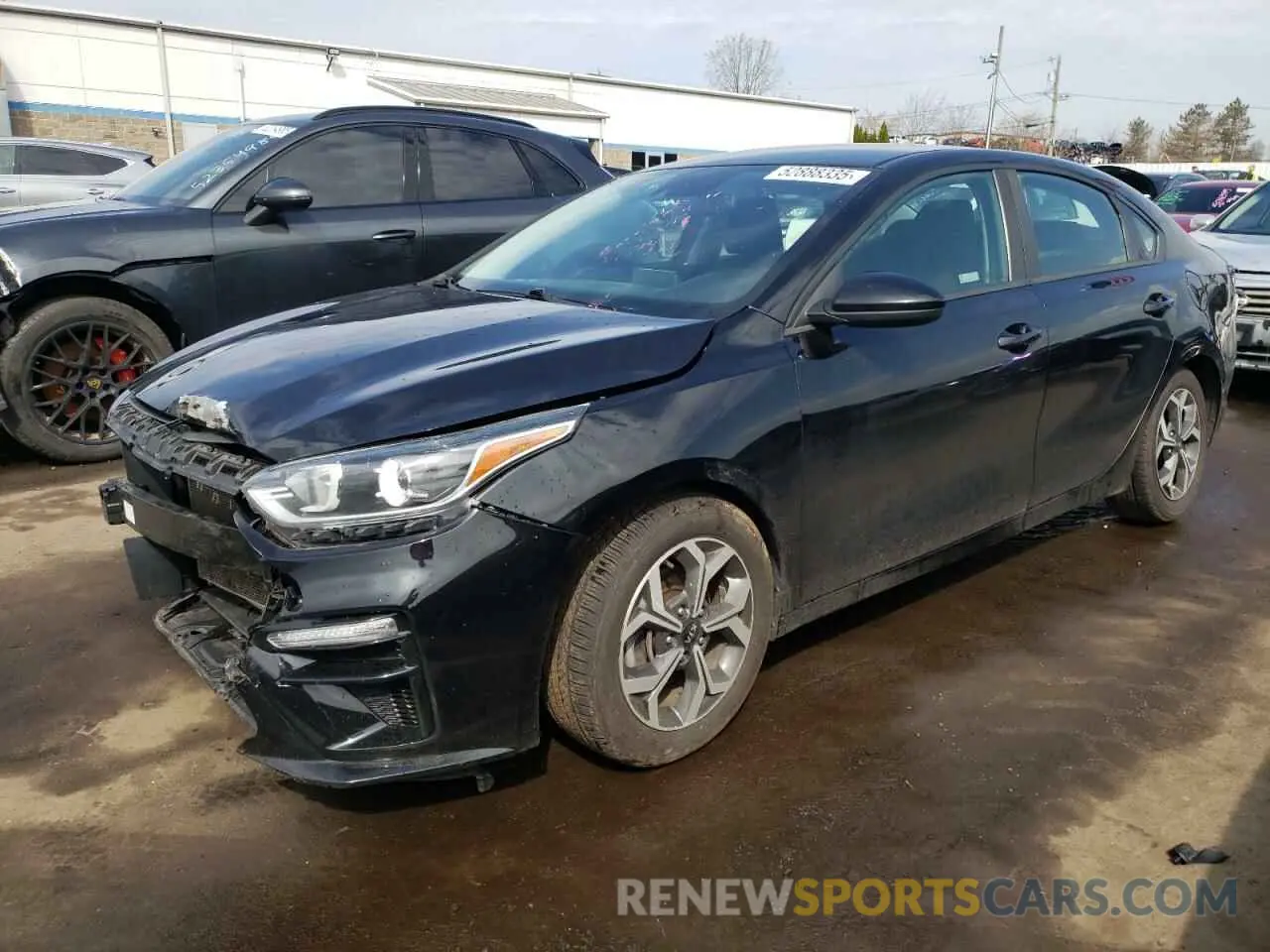 1 Photograph of a damaged car 3KPF24AD0KE046130 KIA FORTE 2019
