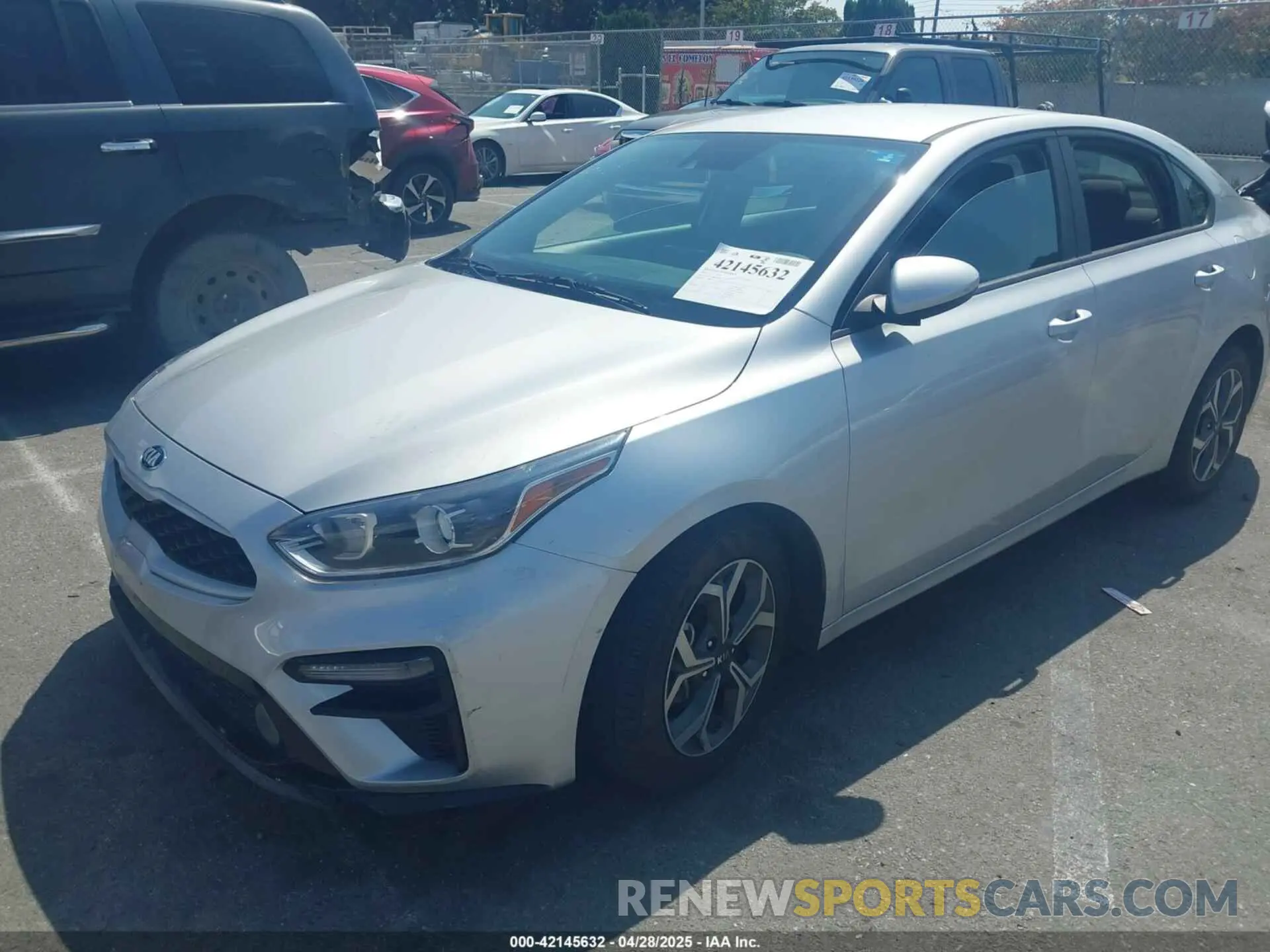 2 Photograph of a damaged car 3KPF24AD0KE066653 KIA FORTE 2019