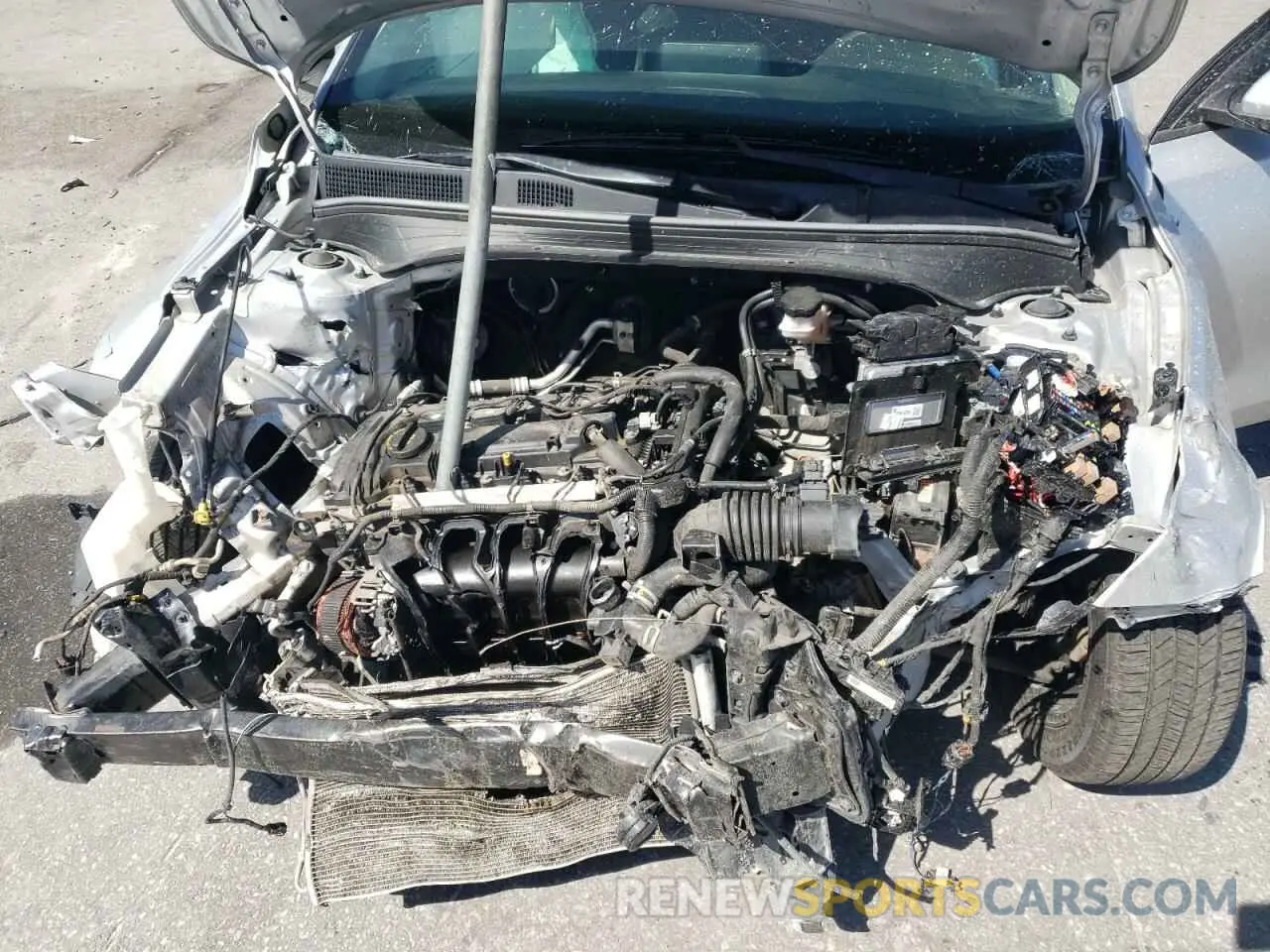 11 Photograph of a damaged car 3KPF24AD0KE067592 KIA FORTE 2019