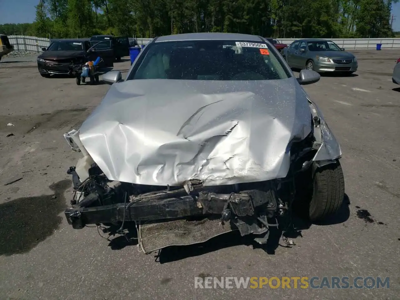 5 Photograph of a damaged car 3KPF24AD0KE067592 KIA FORTE 2019