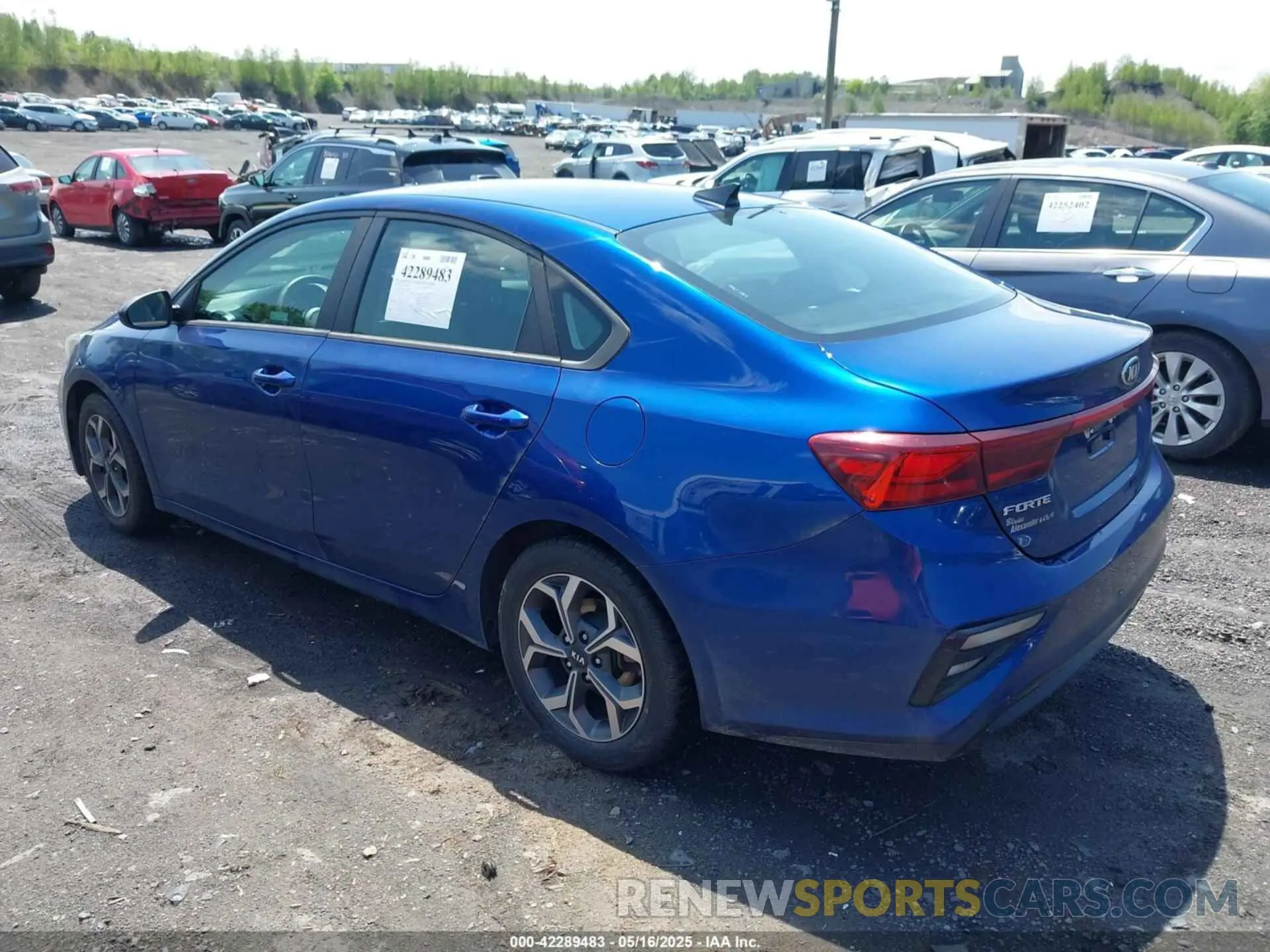 3 Photograph of a damaged car 3KPF24AD0KE086787 KIA FORTE 2019