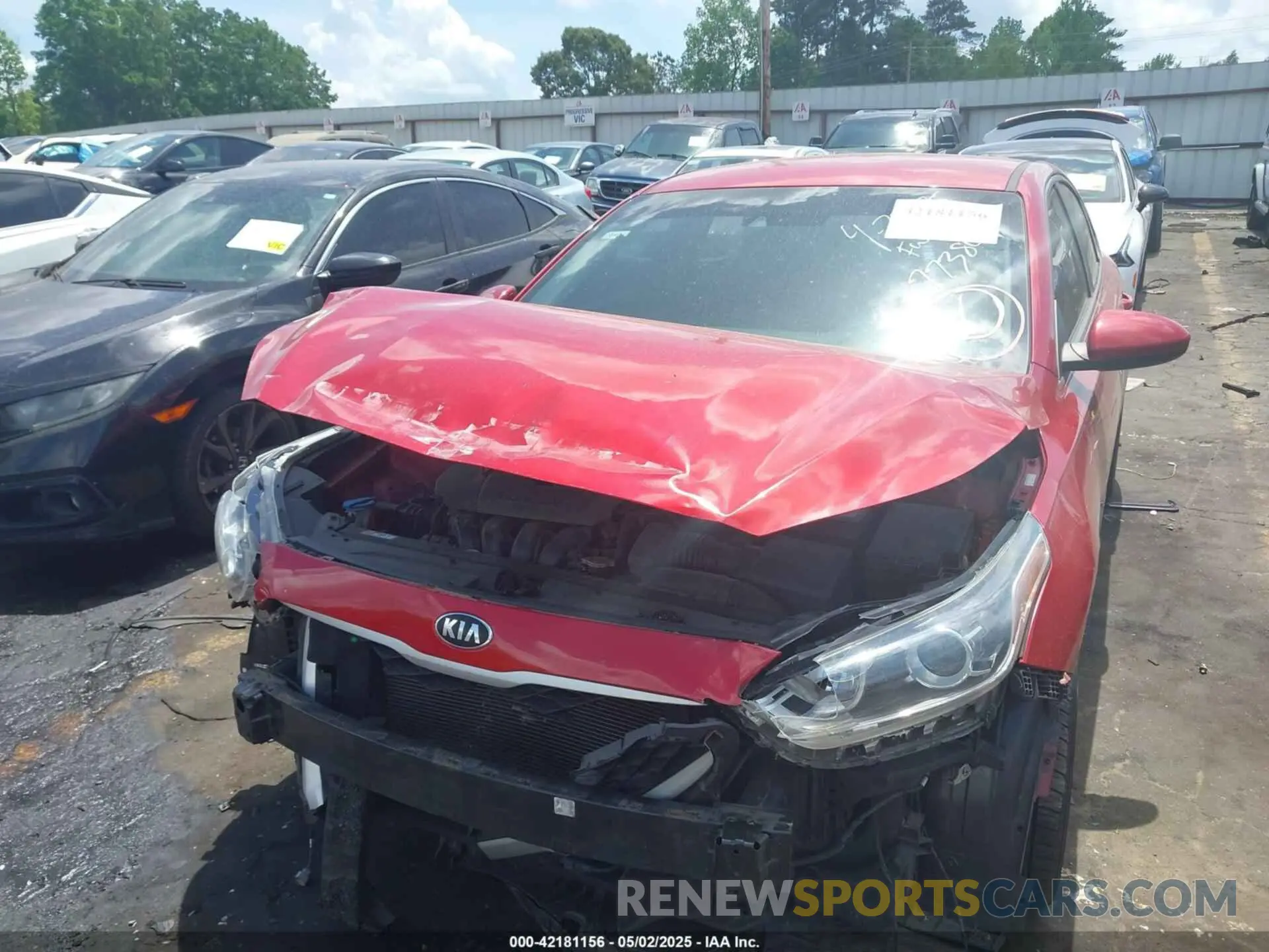 6 Photograph of a damaged car 3KPF24AD0KE096591 KIA FORTE 2019