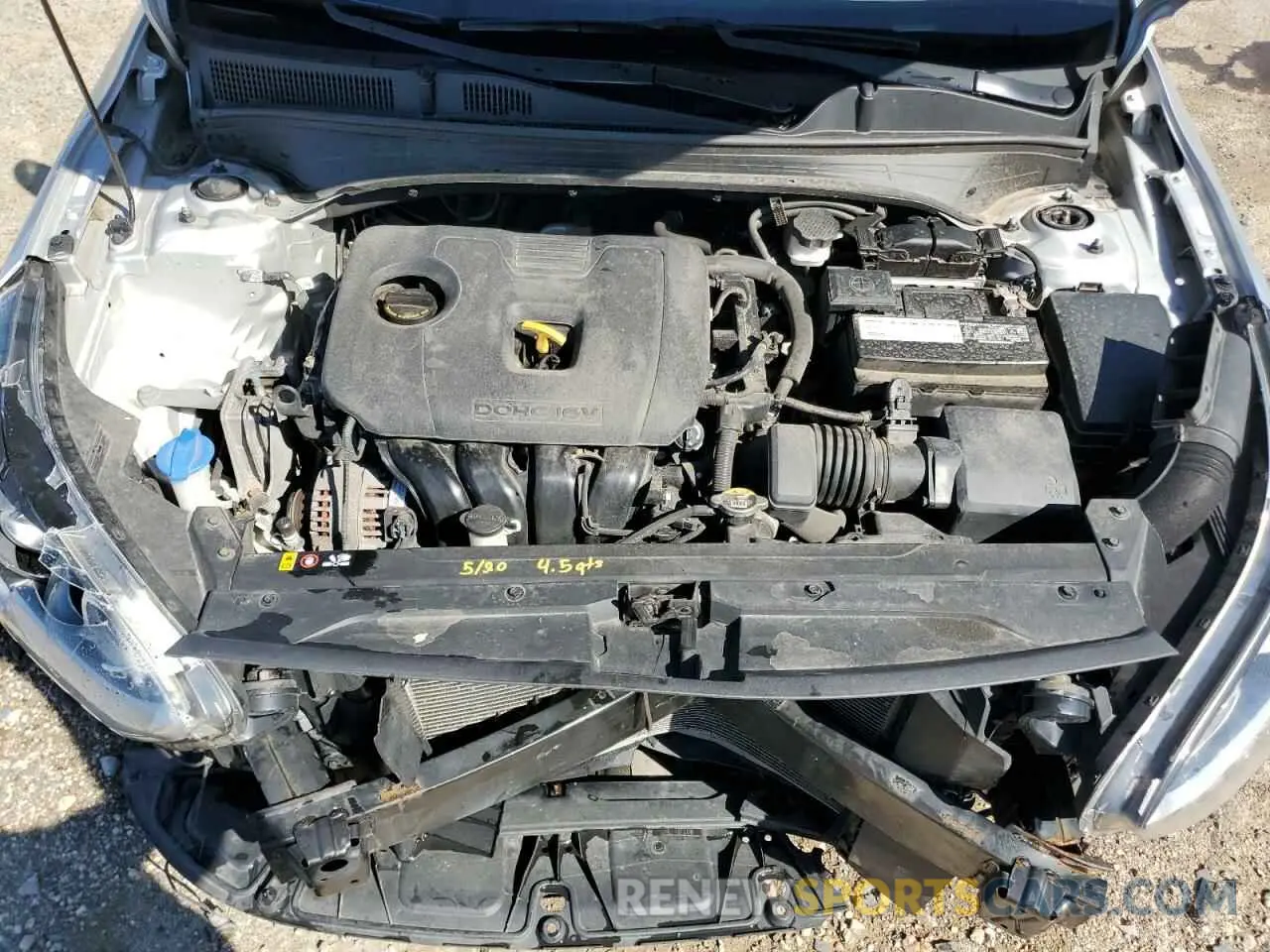 11 Photograph of a damaged car 3KPF24AD0KE108349 KIA FORTE 2019