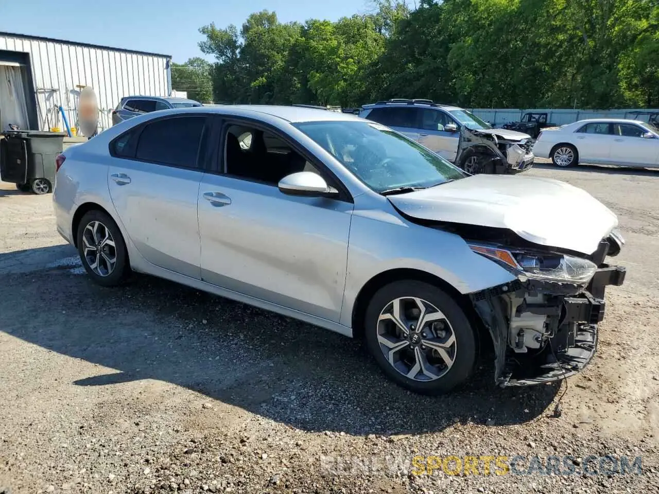 4 Photograph of a damaged car 3KPF24AD0KE108349 KIA FORTE 2019