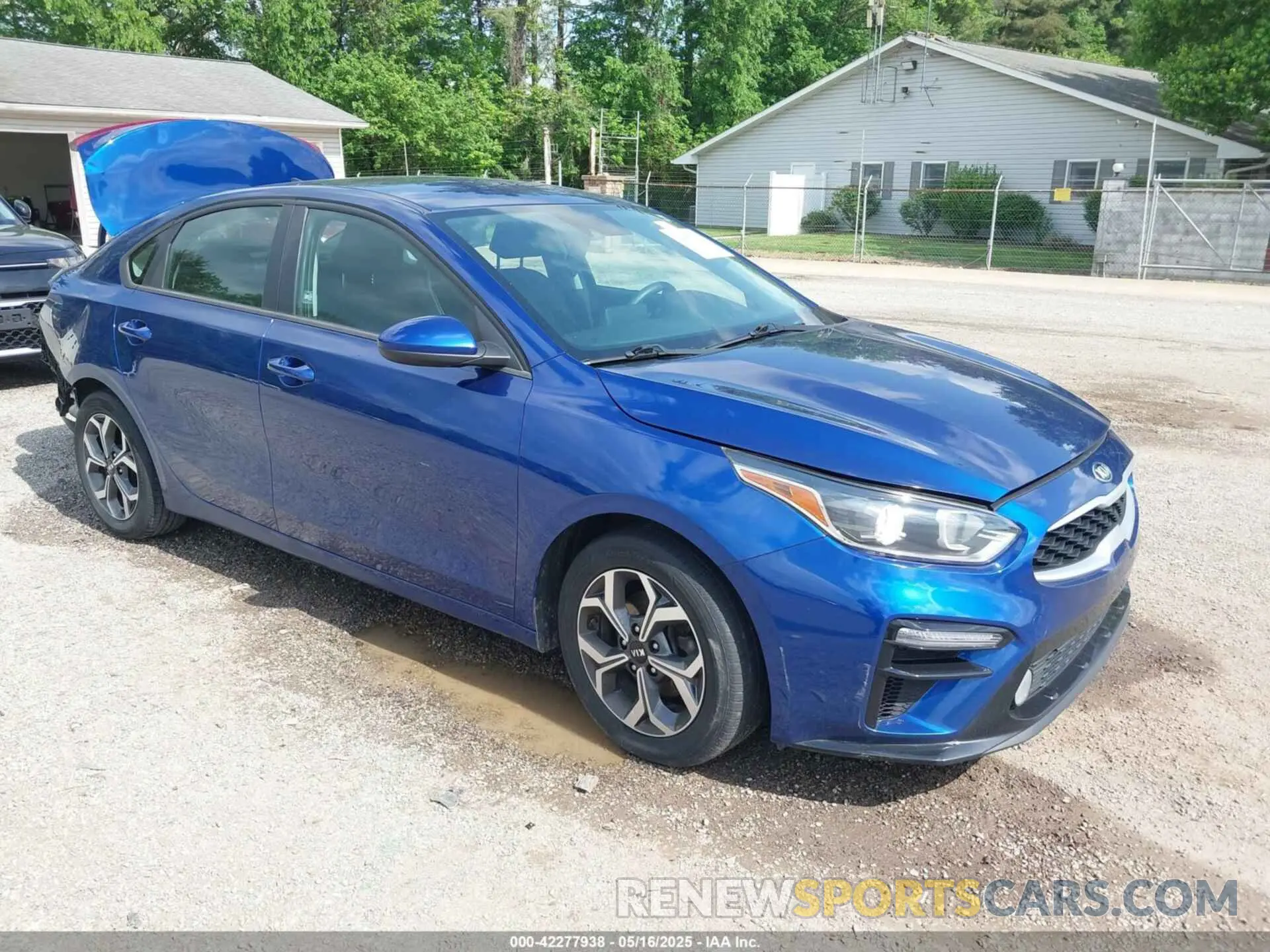 1 Photograph of a damaged car 3KPF24AD0KE135616 KIA FORTE 2019