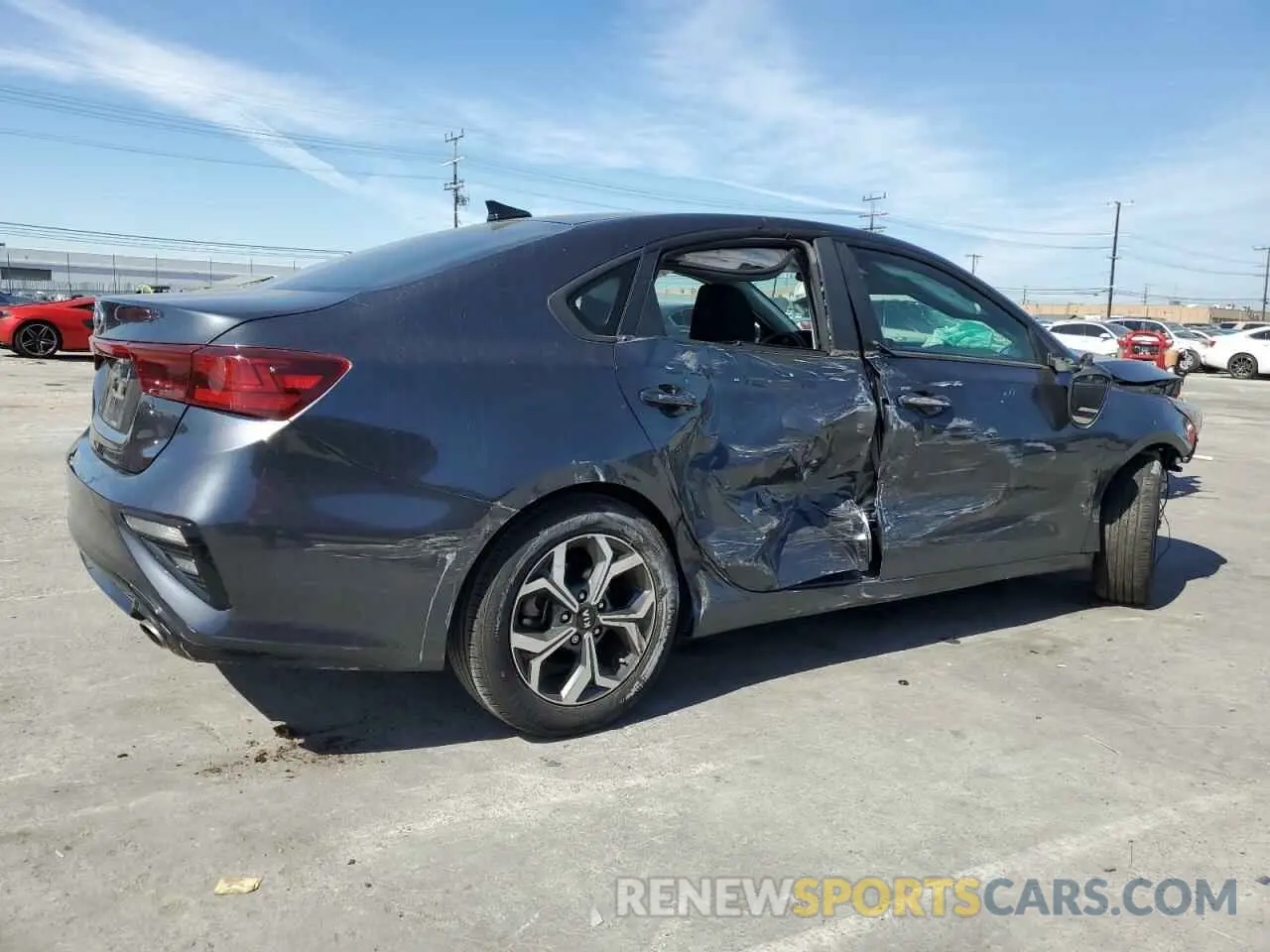 3 Photograph of a damaged car 3KPF24AD0KE137849 KIA FORTE 2019