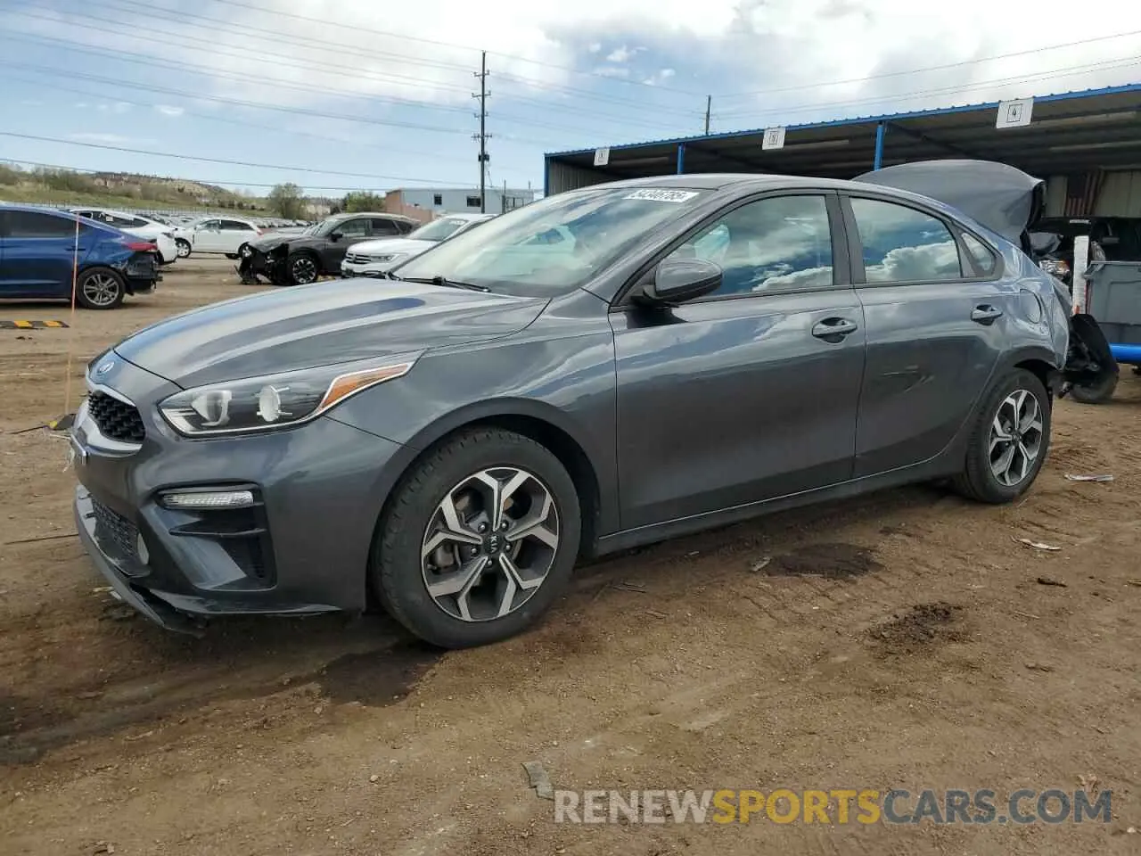 1 Photograph of a damaged car 3KPF24AD1KE011127 KIA FORTE 2019