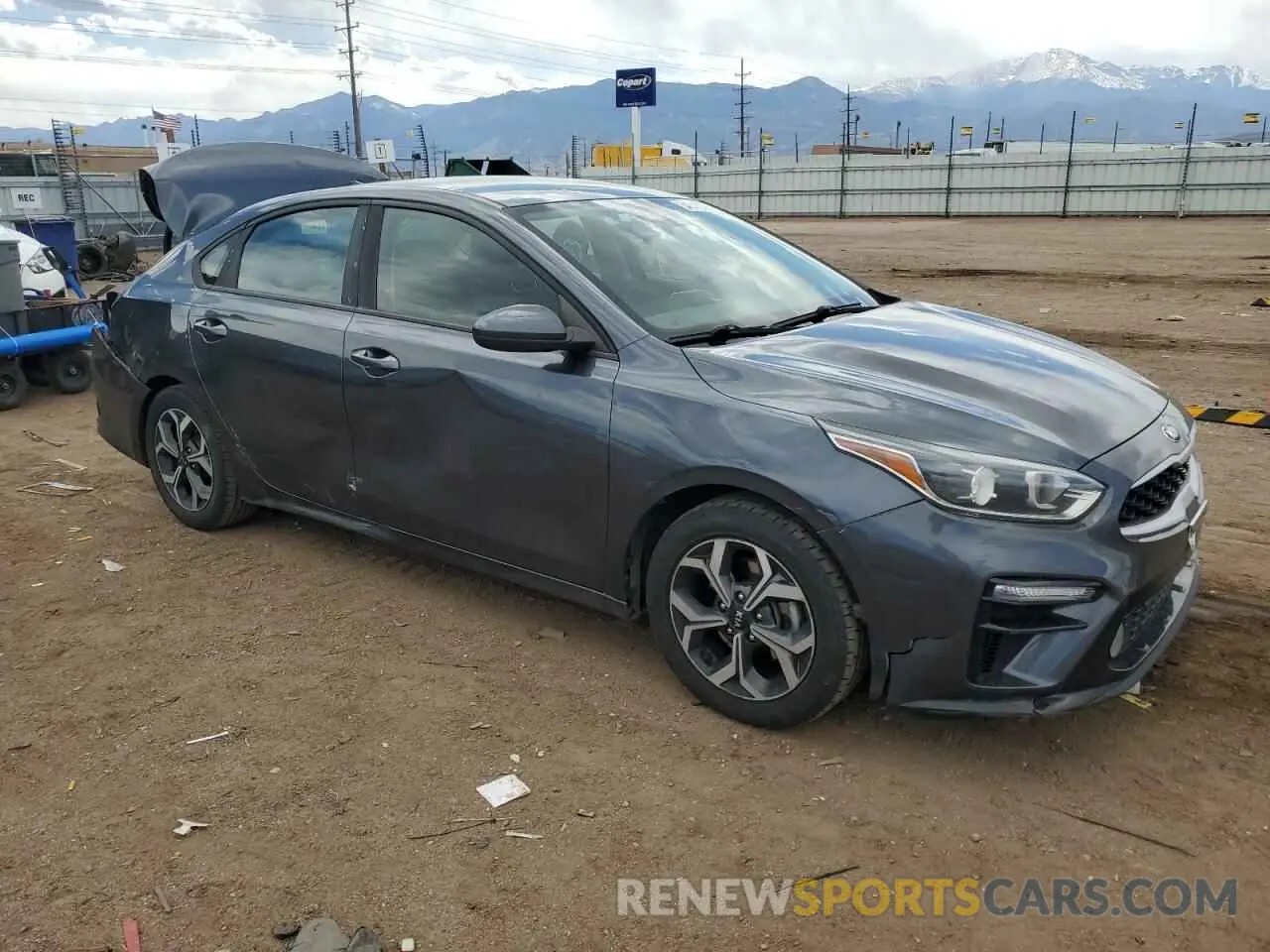 4 Photograph of a damaged car 3KPF24AD1KE011127 KIA FORTE 2019