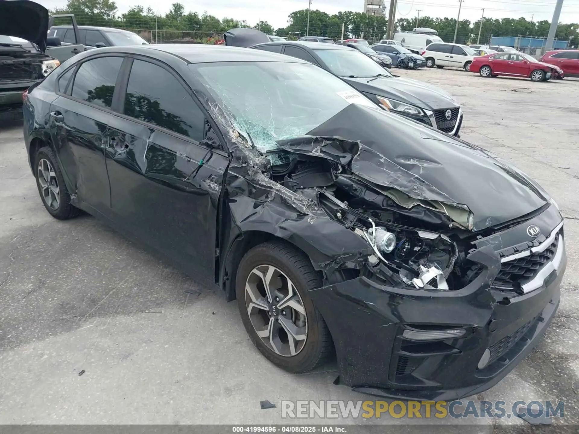 6 Фотография поврежденного автомобиля 3KPF24AD1KE013301 KIA FORTE 2019
