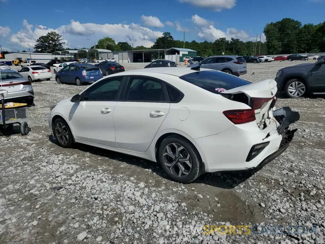 2 Photograph of a damaged car 3KPF24AD1KE026923 KIA FORTE 2019